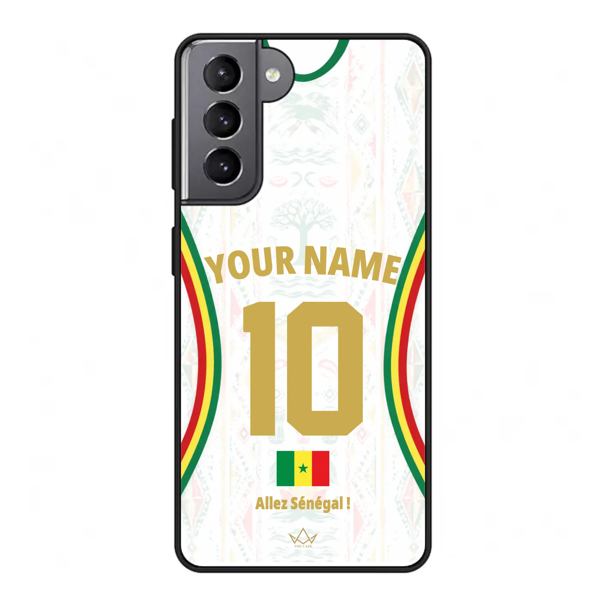 Funda de teléfono personalizada de Senegal Copa Mundial 2026
