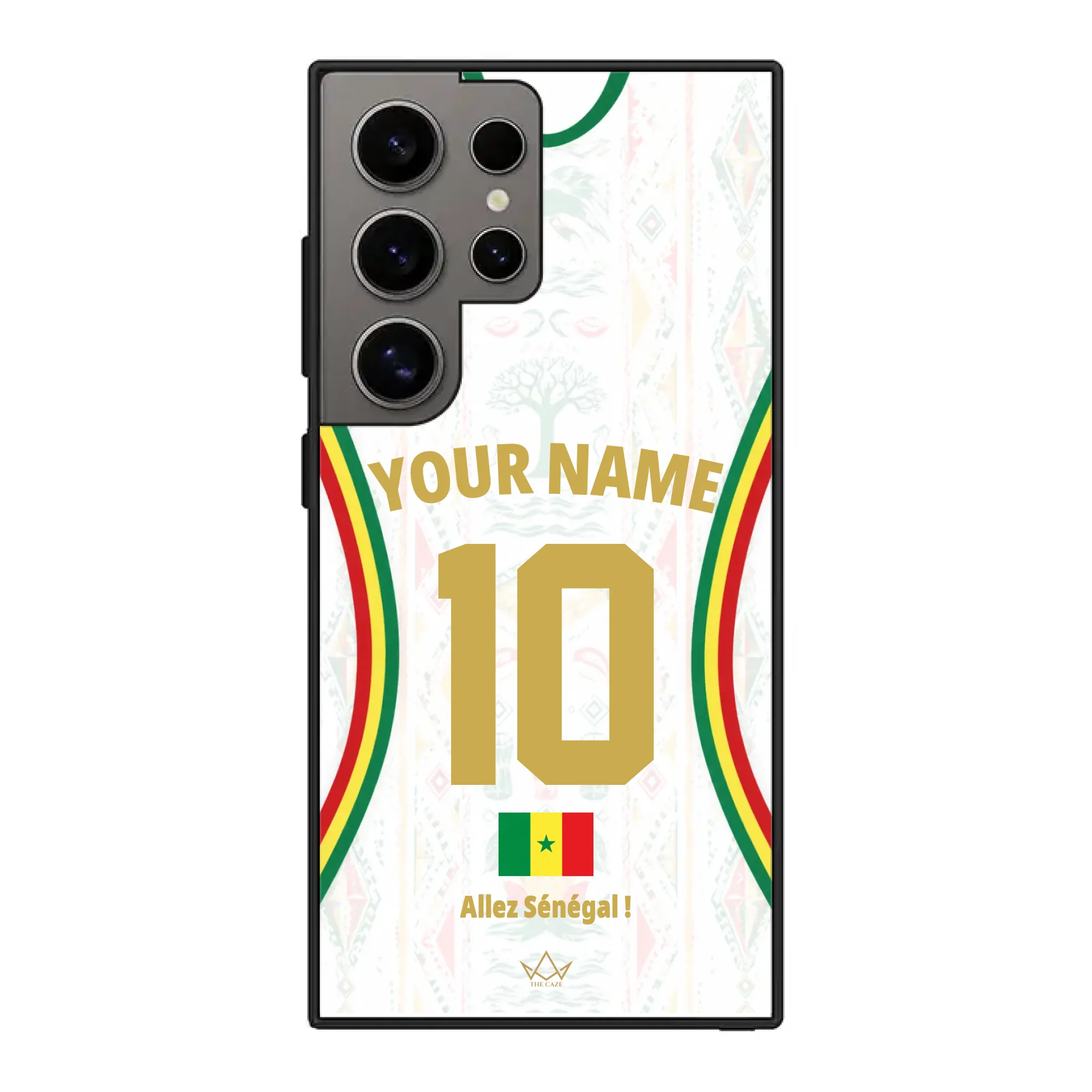 Funda de teléfono personalizada de Senegal Copa Mundial 2026