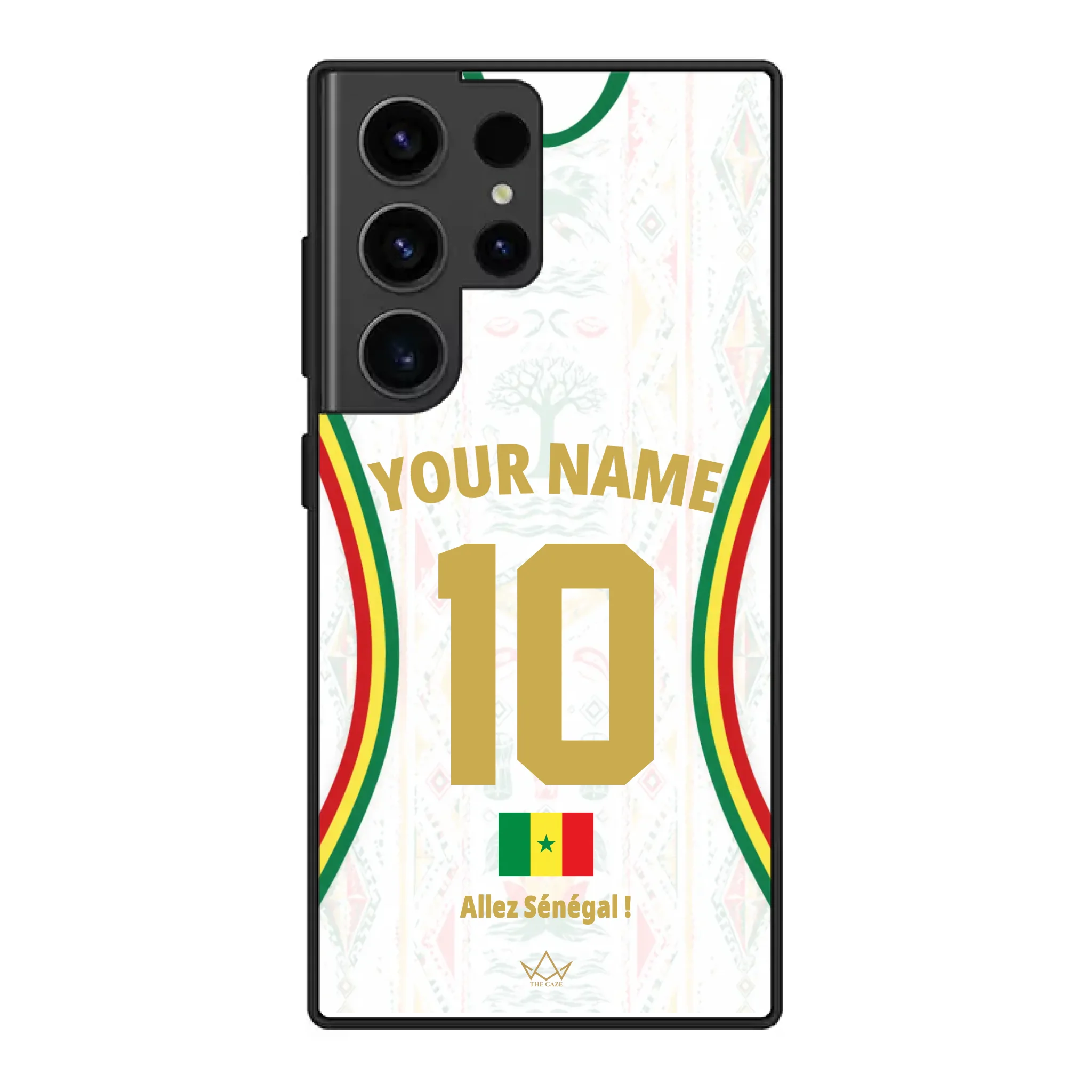 Funda de teléfono personalizada de Senegal Copa Mundial 2026