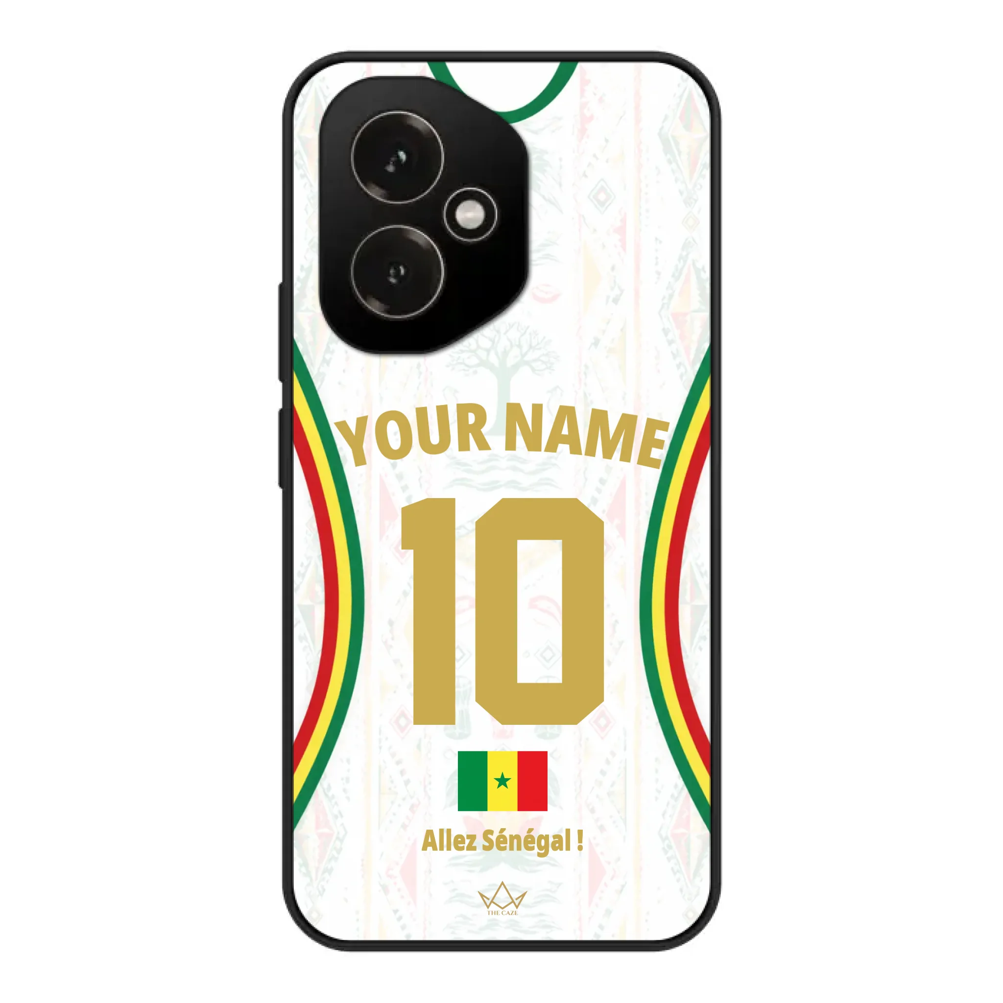 Funda de teléfono personalizada de Senegal Copa Mundial 2026