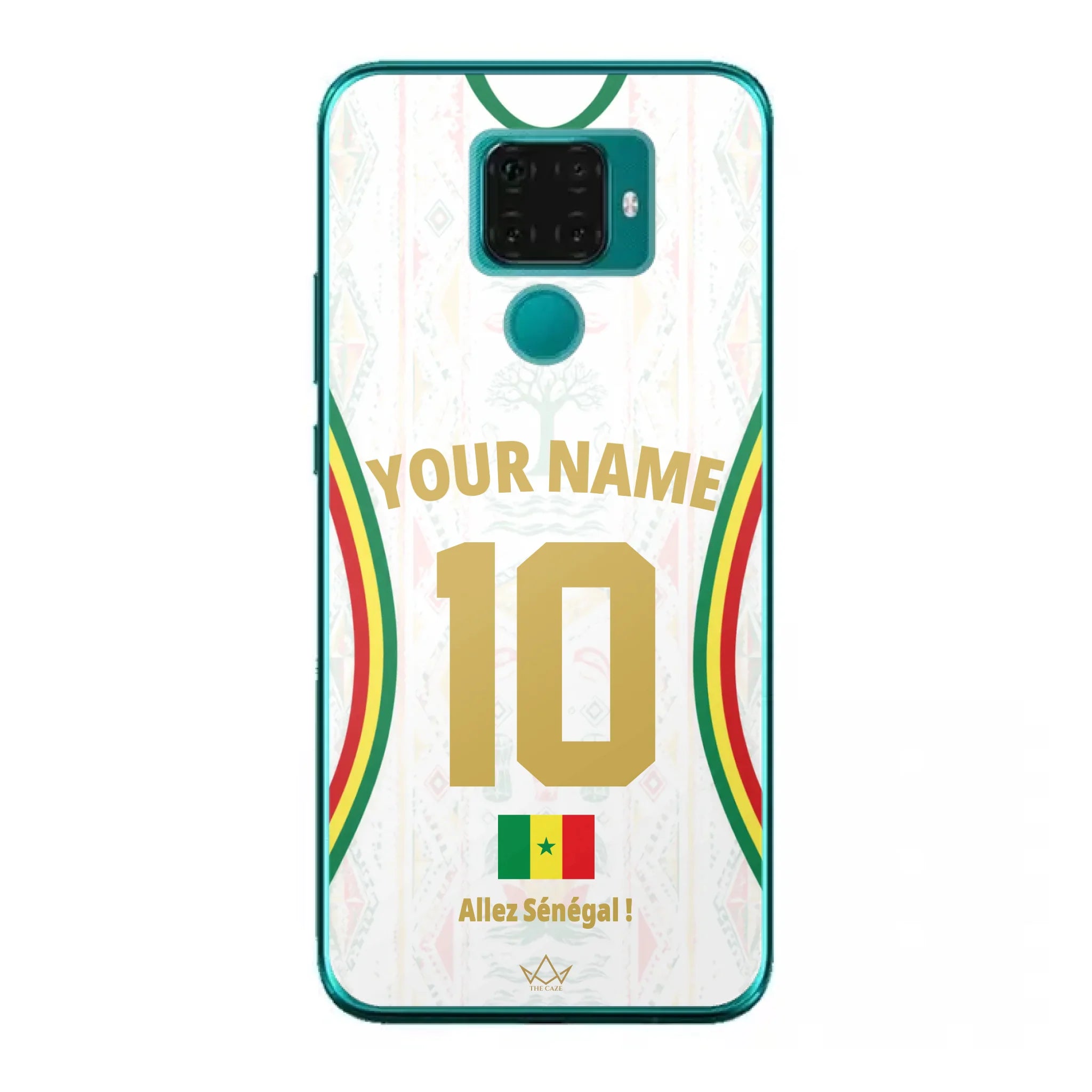 Funda de teléfono personalizada de Senegal Copa Mundial 2026