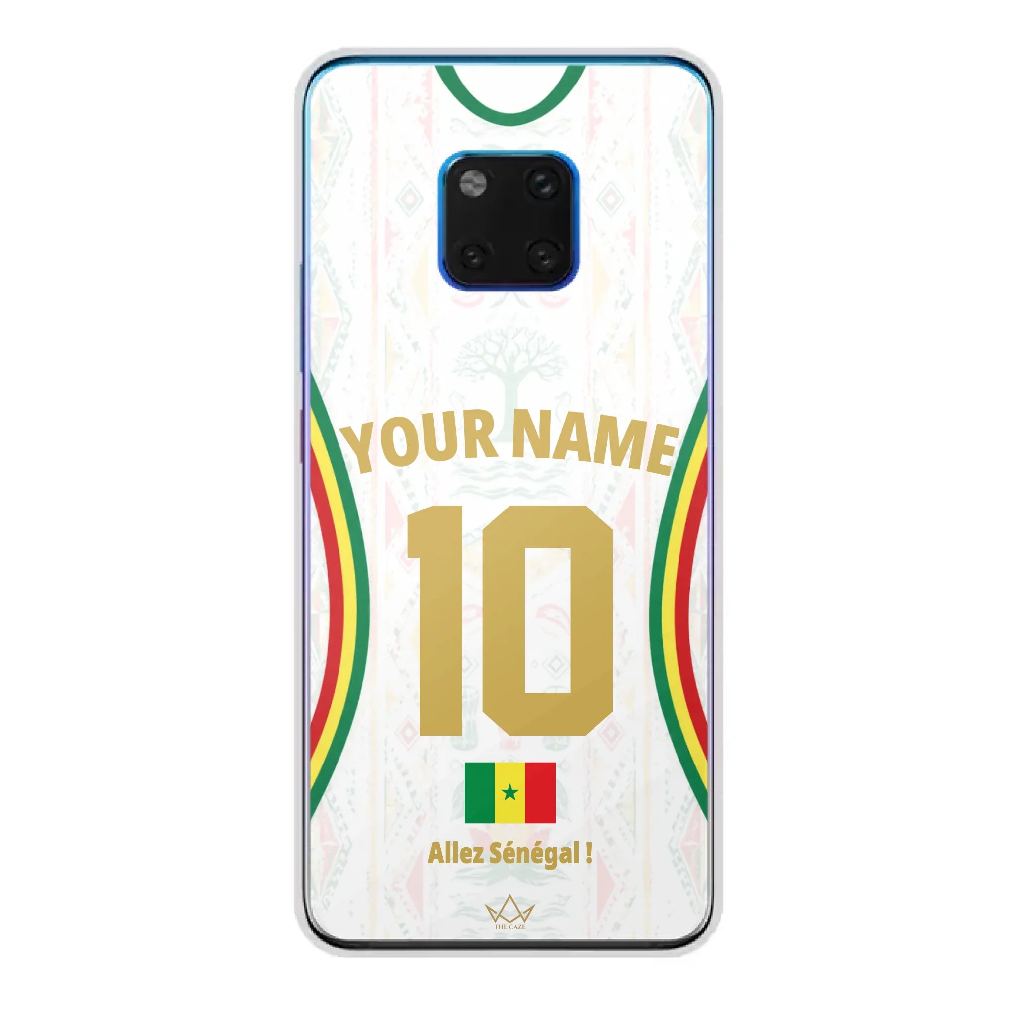 Funda de teléfono personalizada de Senegal Copa Mundial 2026