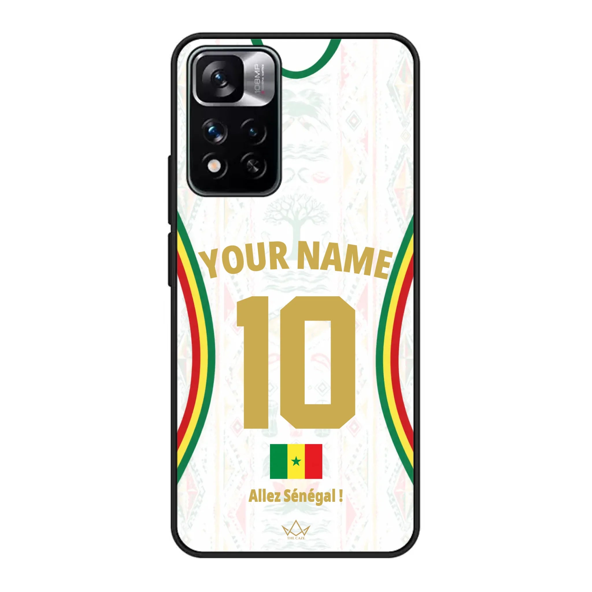Funda de teléfono personalizada de Senegal Copa Mundial 2026