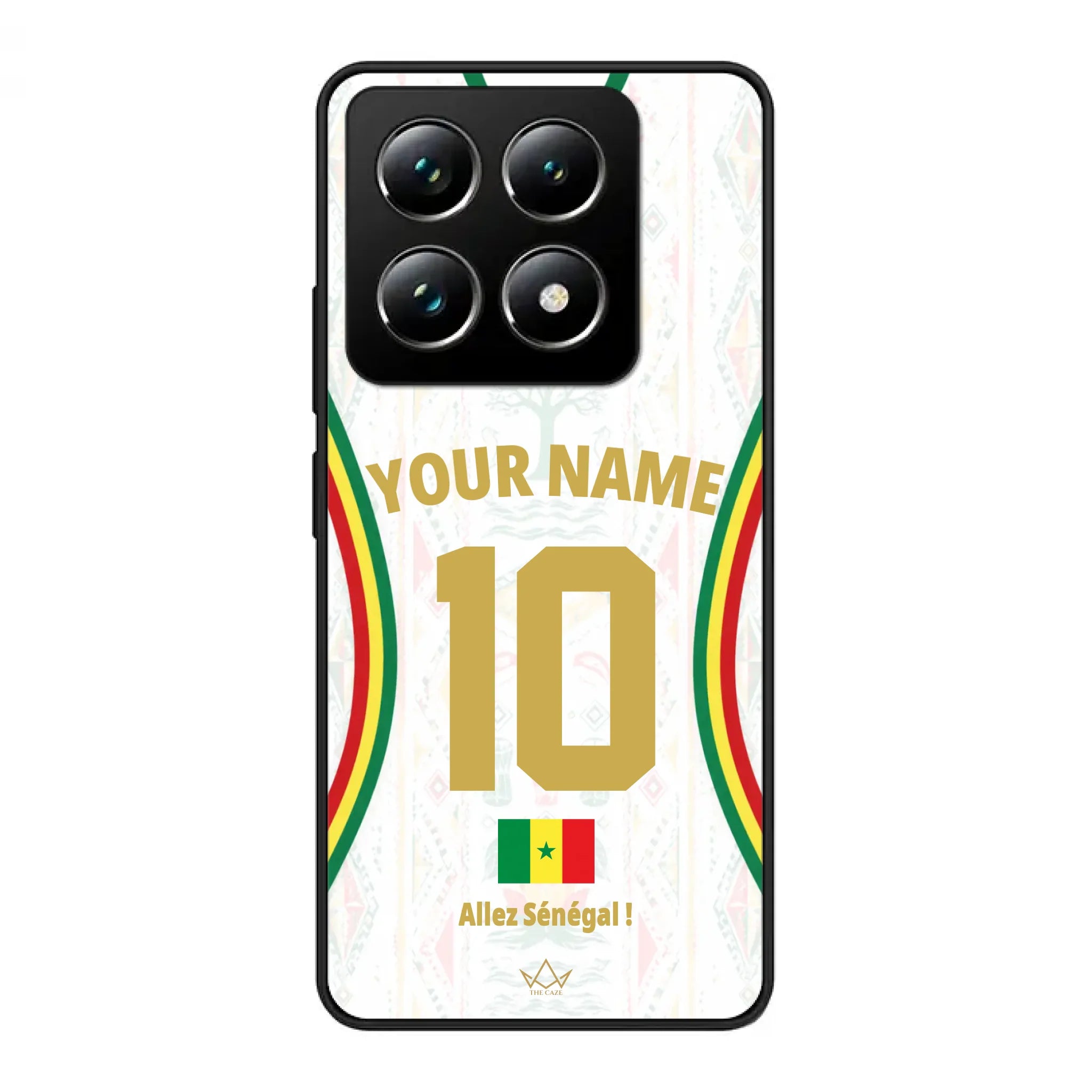 Funda de teléfono personalizada de Senegal Copa Mundial 2026