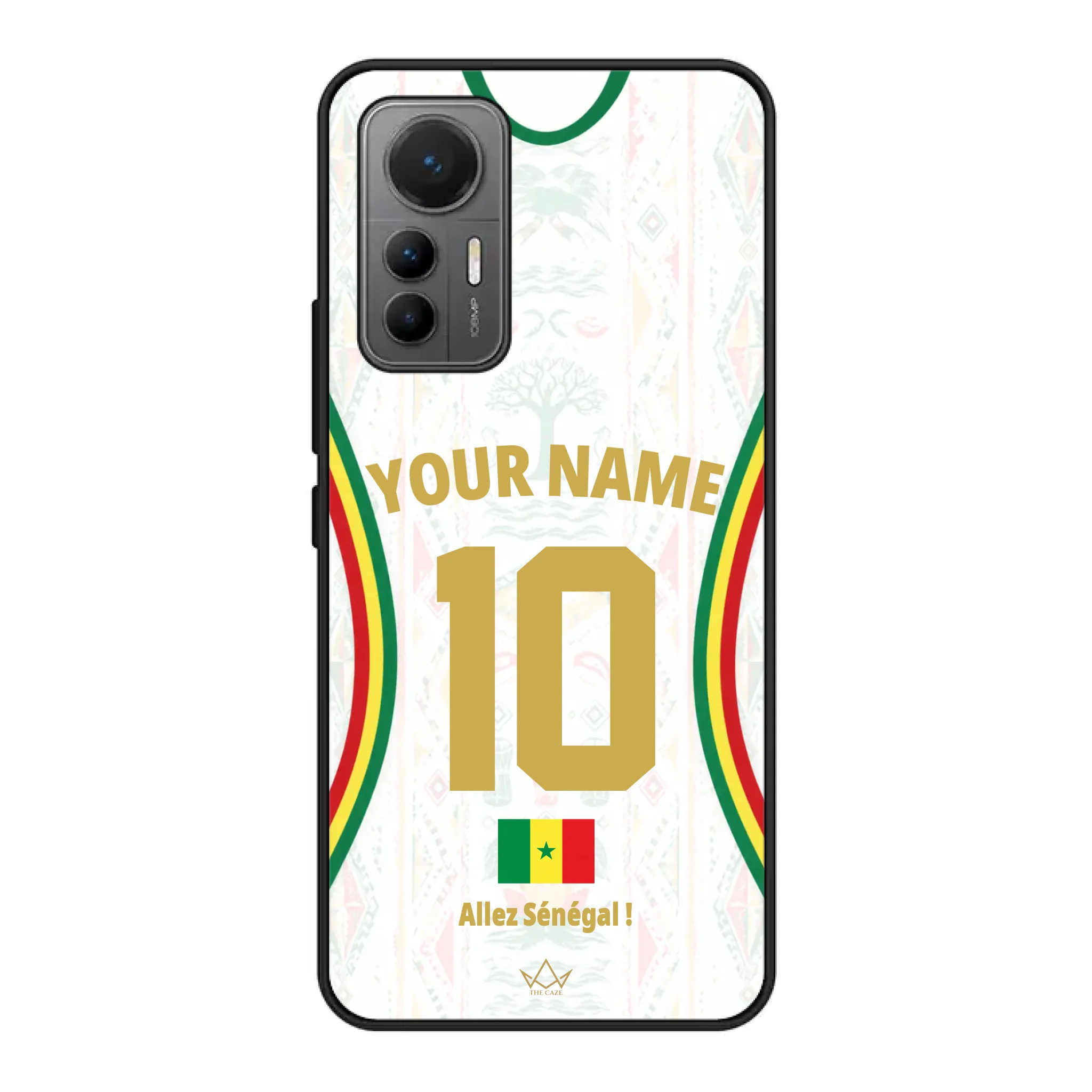 Funda de teléfono personalizada de Senegal Copa Mundial 2026