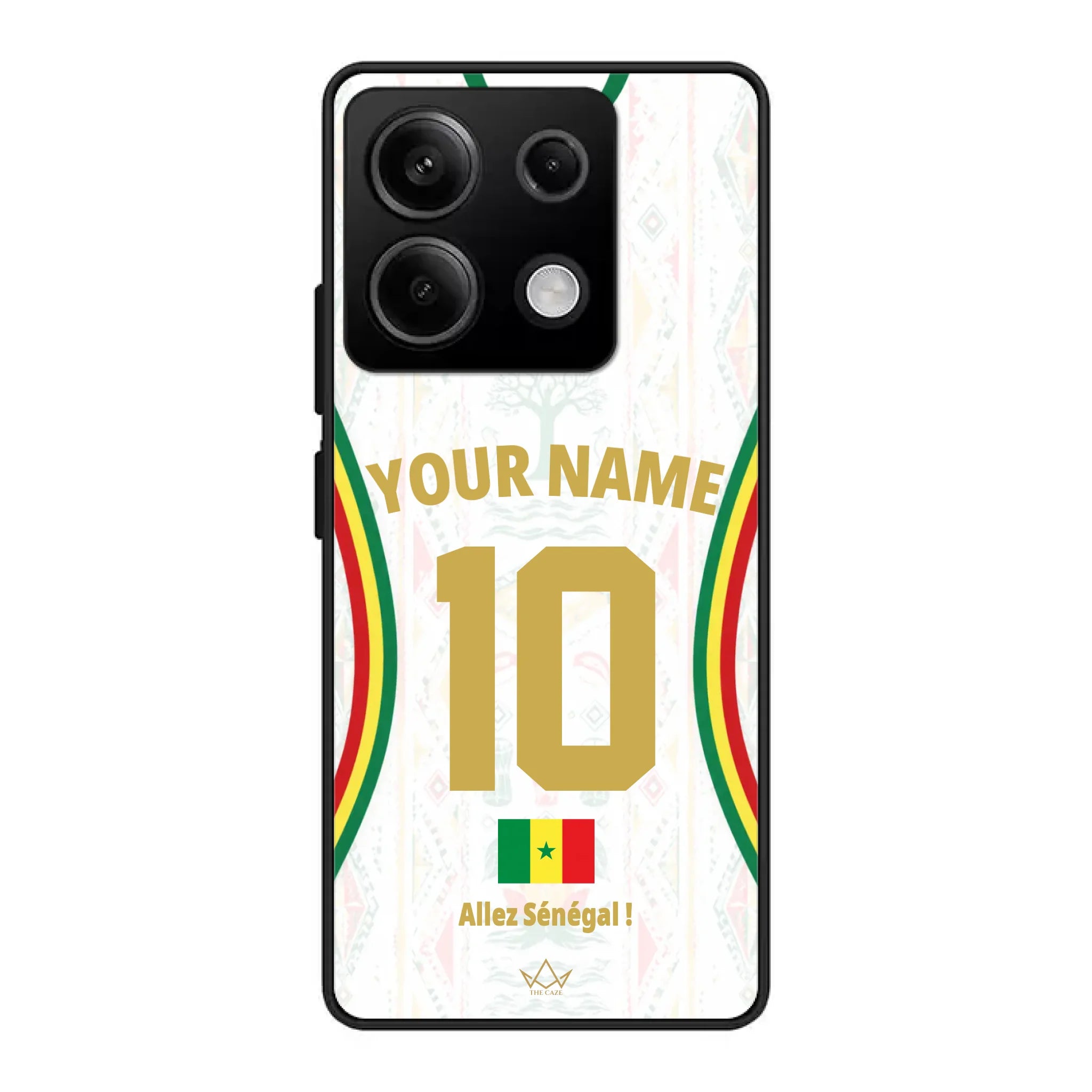 Funda de teléfono personalizada de Senegal Copa Mundial 2026