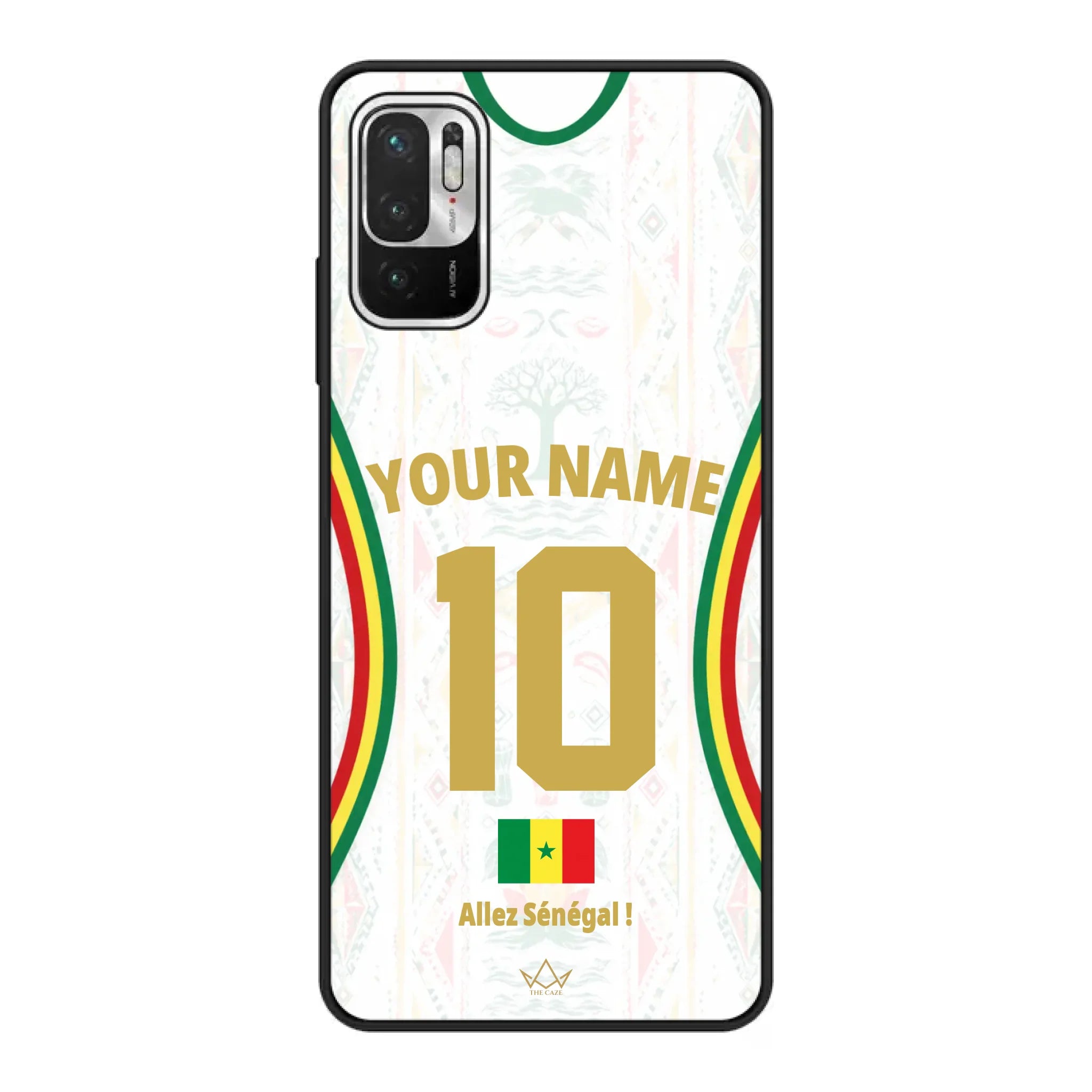 Funda de teléfono personalizada de Senegal Copa Mundial 2026