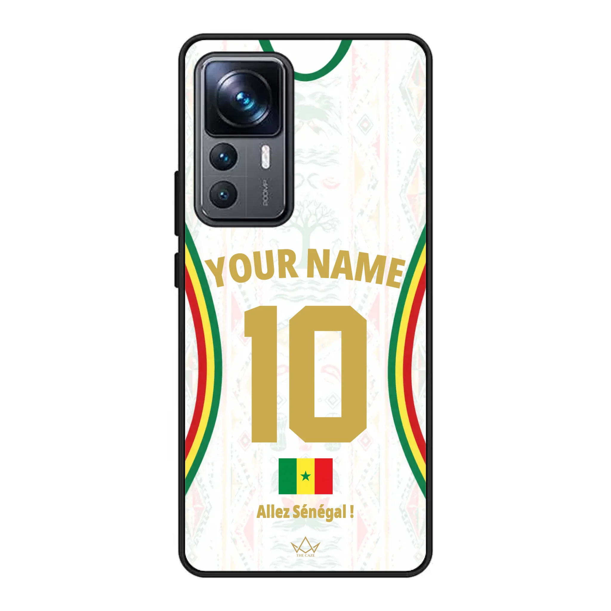 Funda de teléfono personalizada de Senegal Copa Mundial 2026