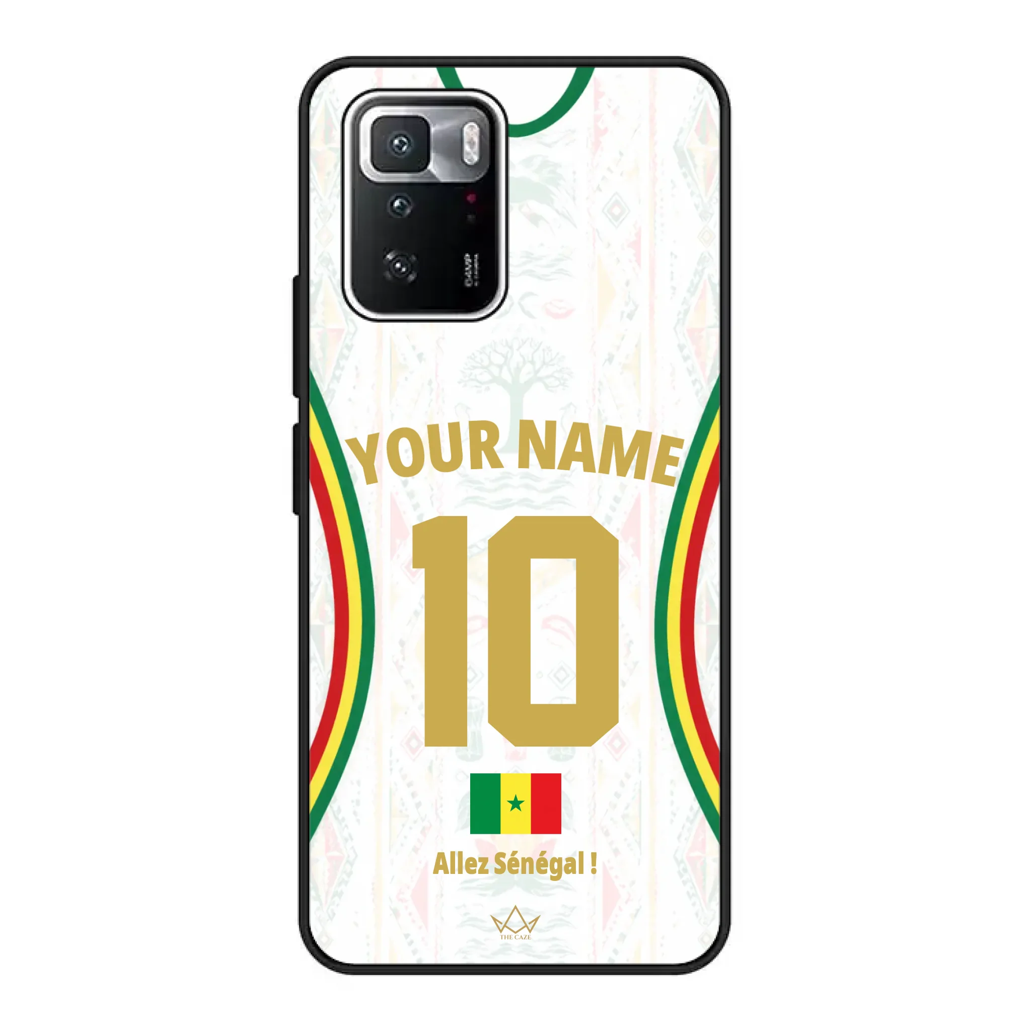 Funda de teléfono personalizada de Senegal Copa Mundial 2026