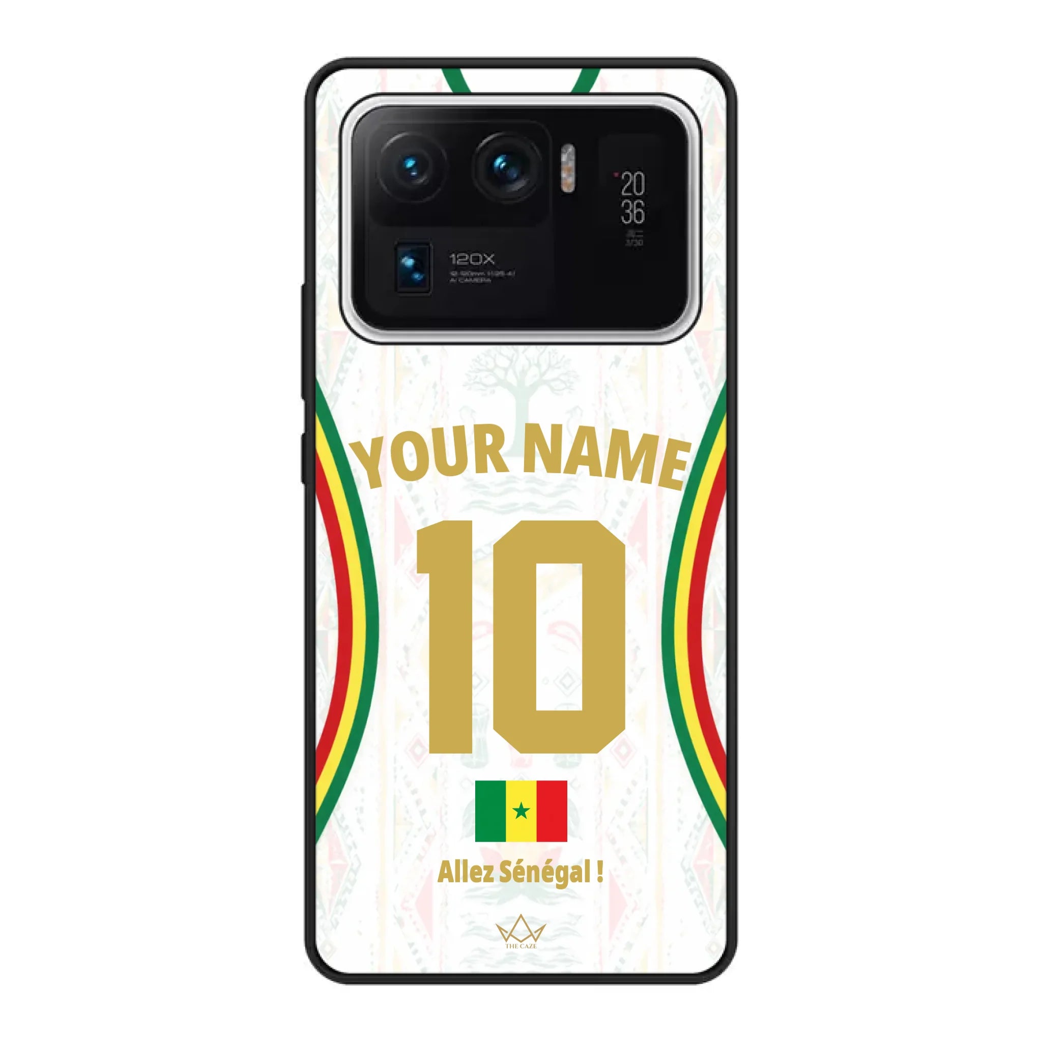 Funda de teléfono personalizada de Senegal Copa Mundial 2026