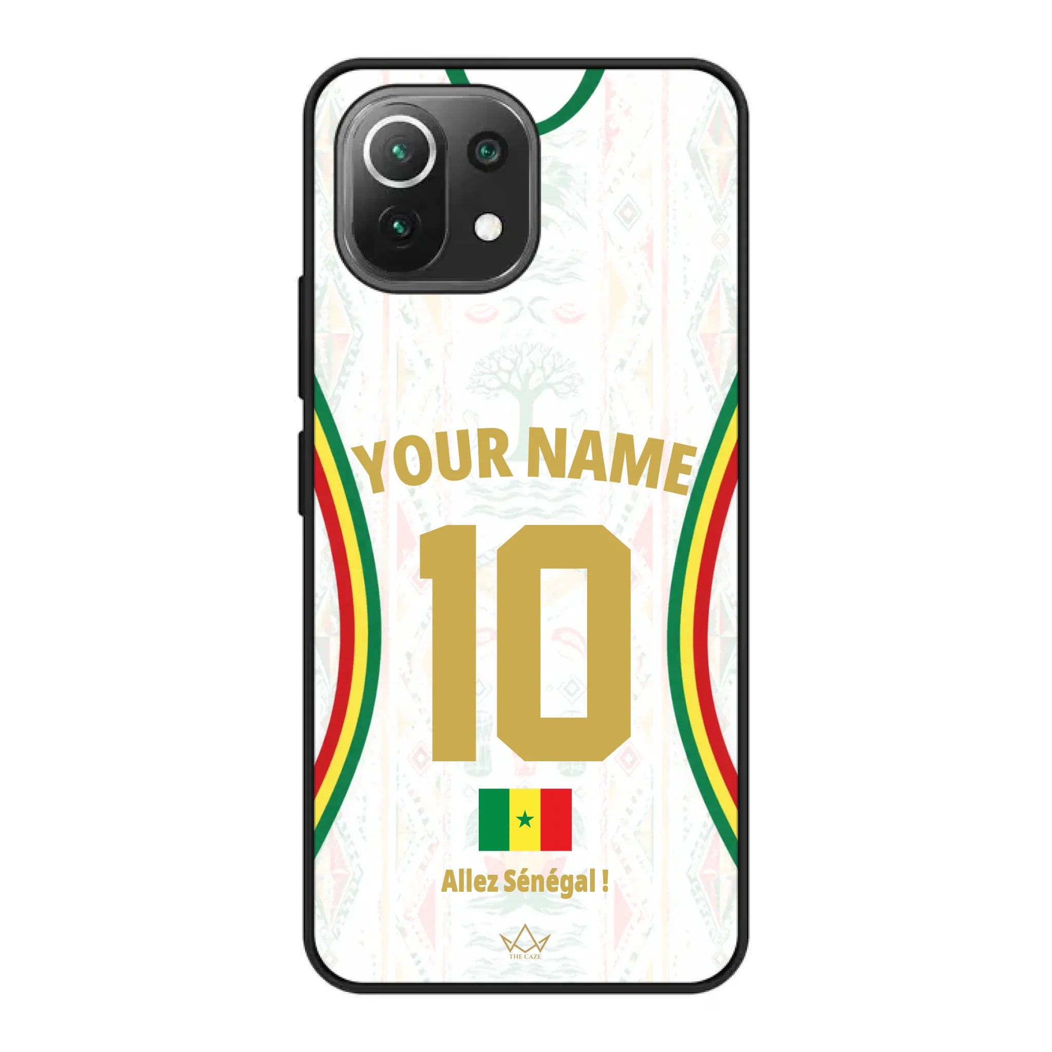 Funda de teléfono personalizada de Senegal Copa Mundial 2026