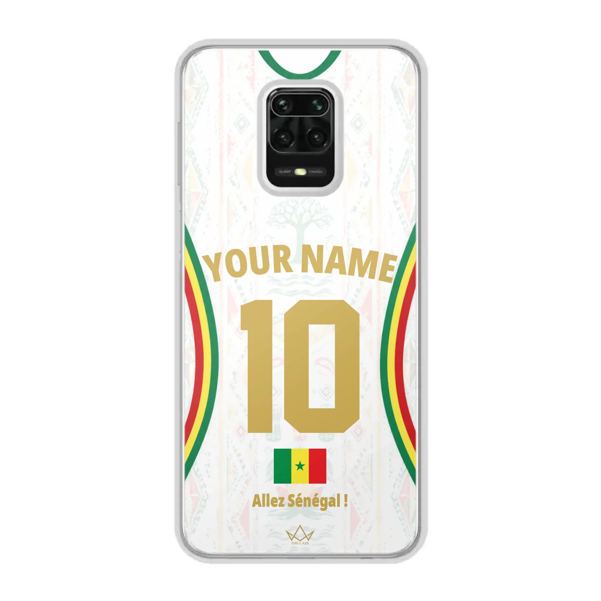 Funda de teléfono personalizada de Senegal Copa Mundial 2026