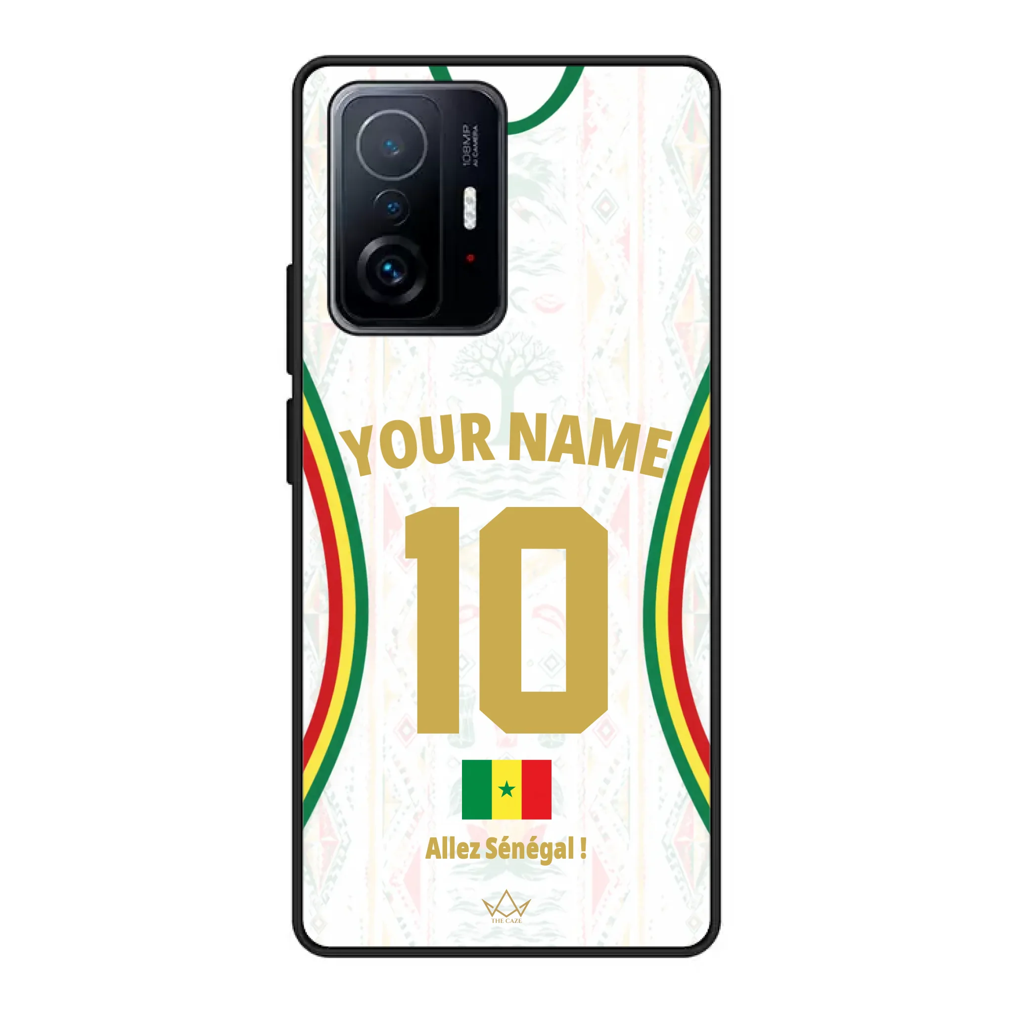 Funda de teléfono personalizada de Senegal Copa Mundial 2026