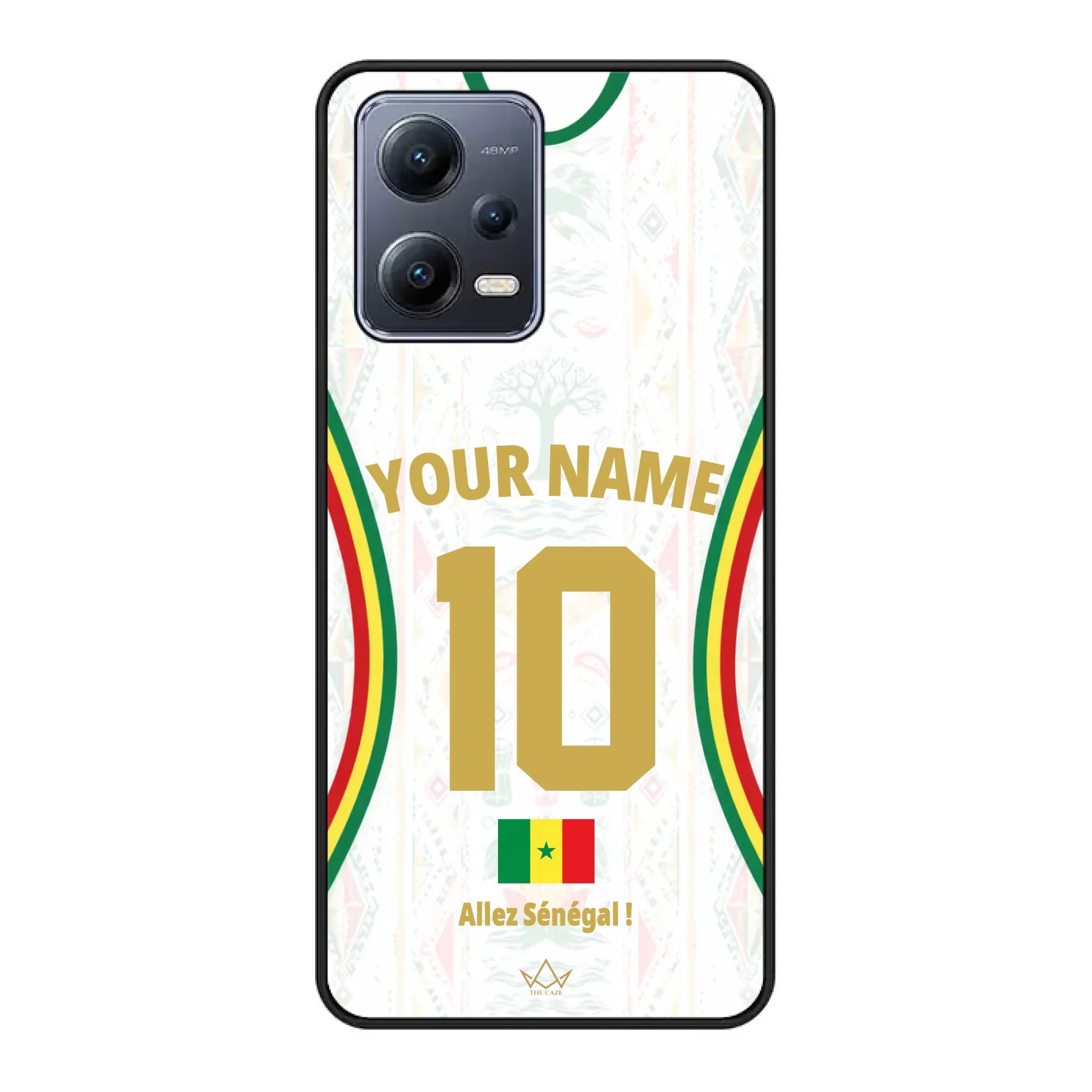 Funda de teléfono personalizada de Senegal Copa Mundial 2026