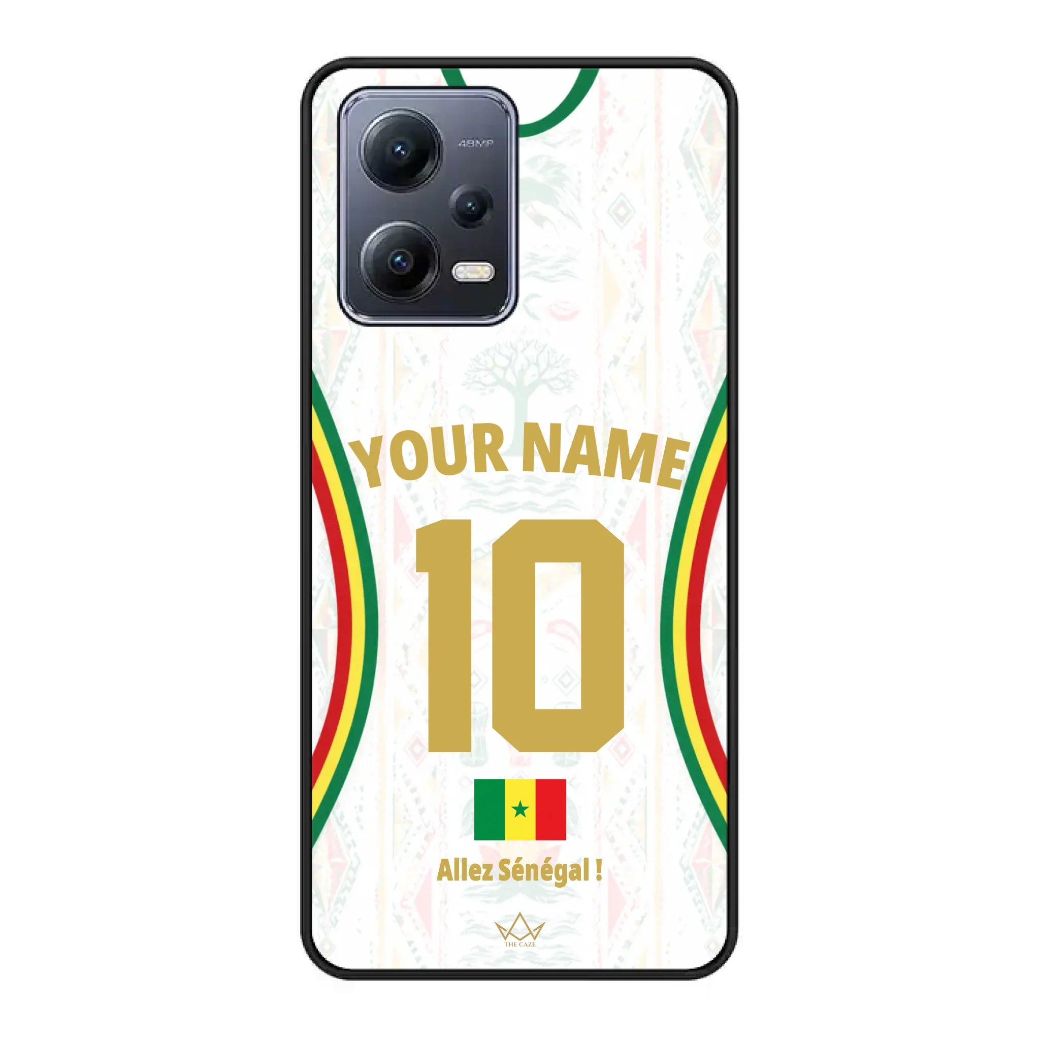 Funda de teléfono personalizada de Senegal Copa Mundial 2026