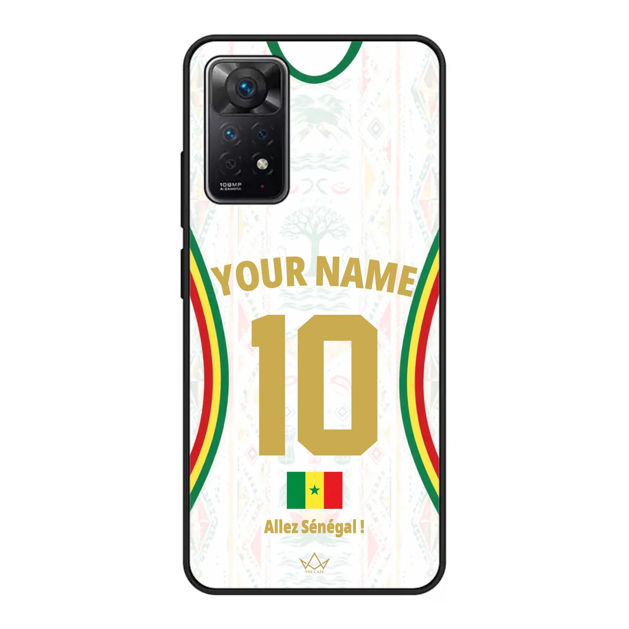 Funda de teléfono personalizada de Senegal Copa Mundial 2026