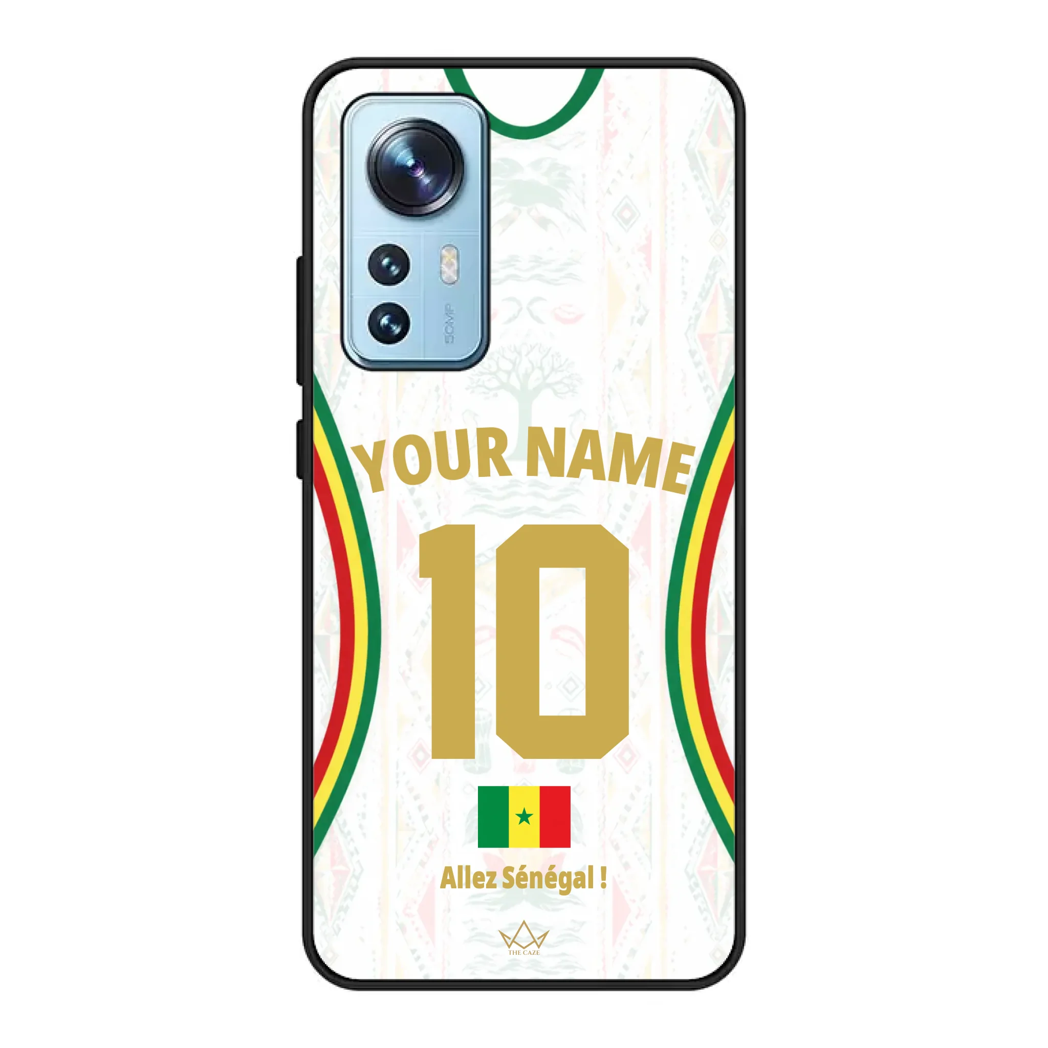 Funda de teléfono personalizada de Senegal Copa Mundial 2026