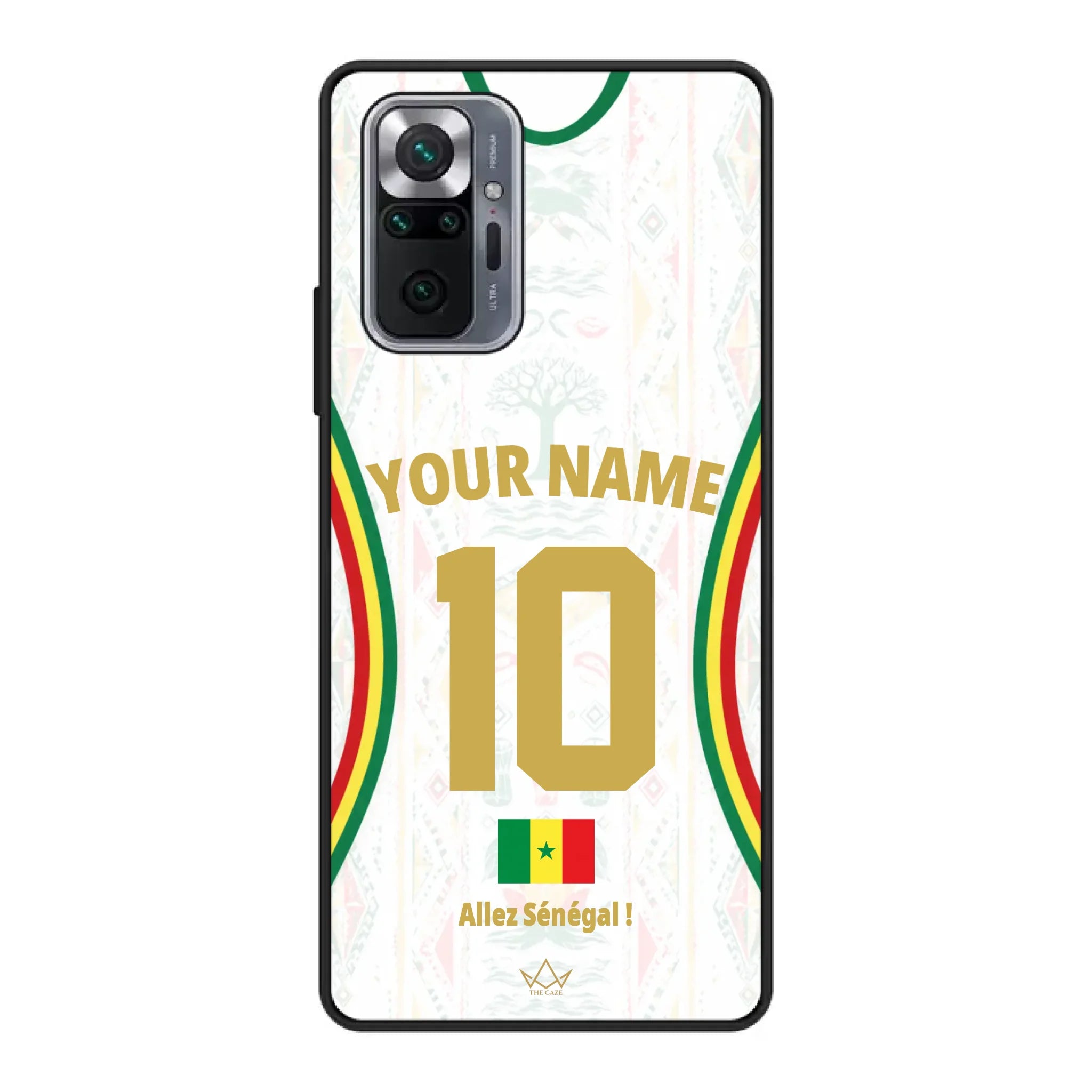 Funda de teléfono personalizada de Senegal Copa Mundial 2026