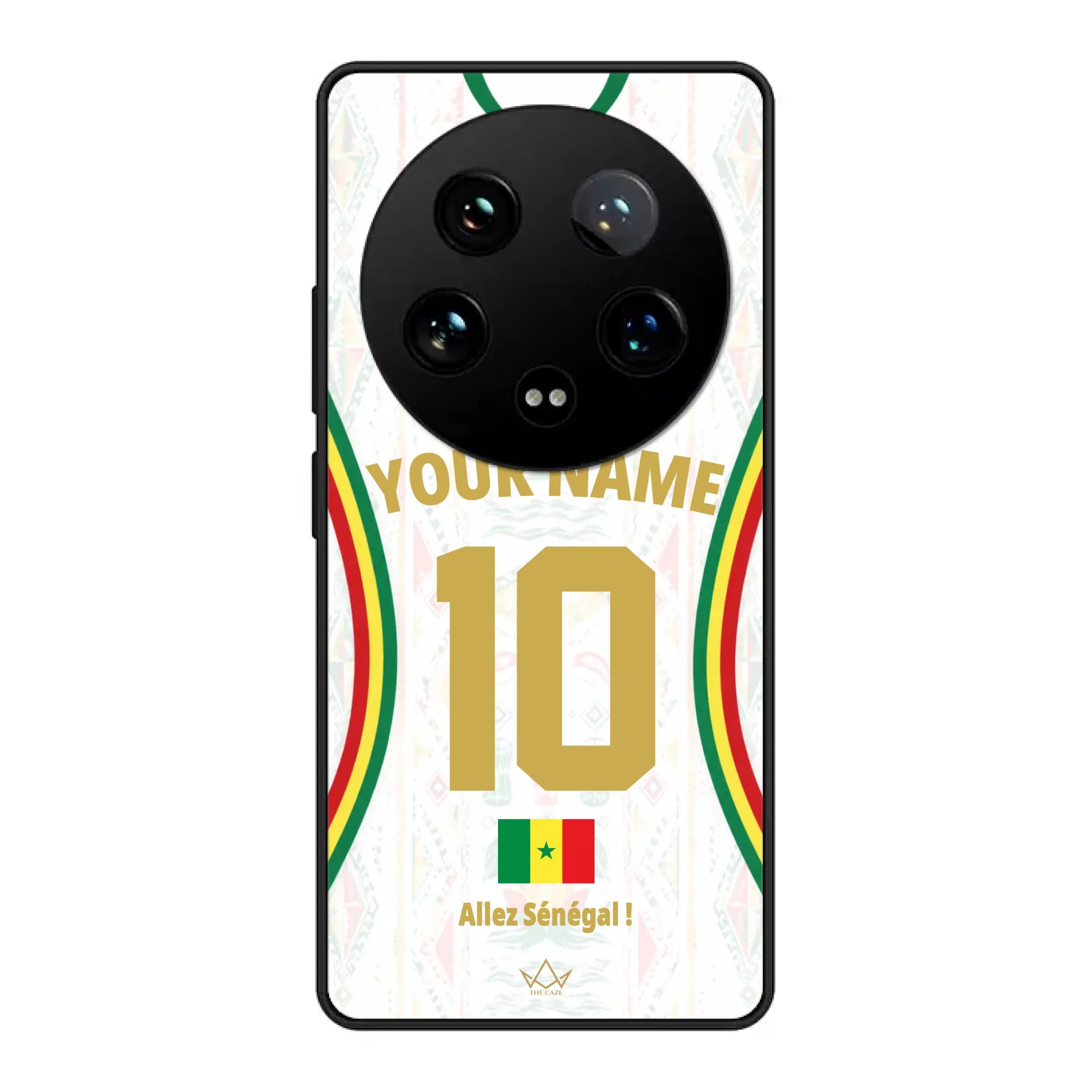 Funda de teléfono personalizada de Senegal Copa Mundial 2026