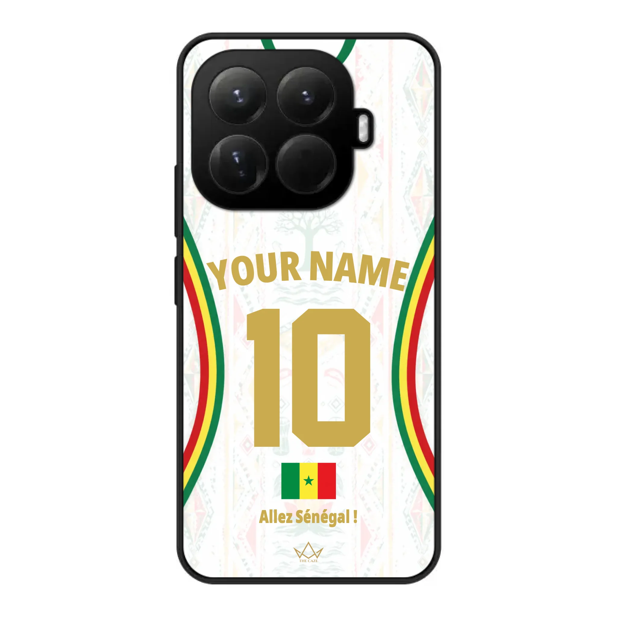 Funda de teléfono personalizada de Senegal Copa Mundial 2026