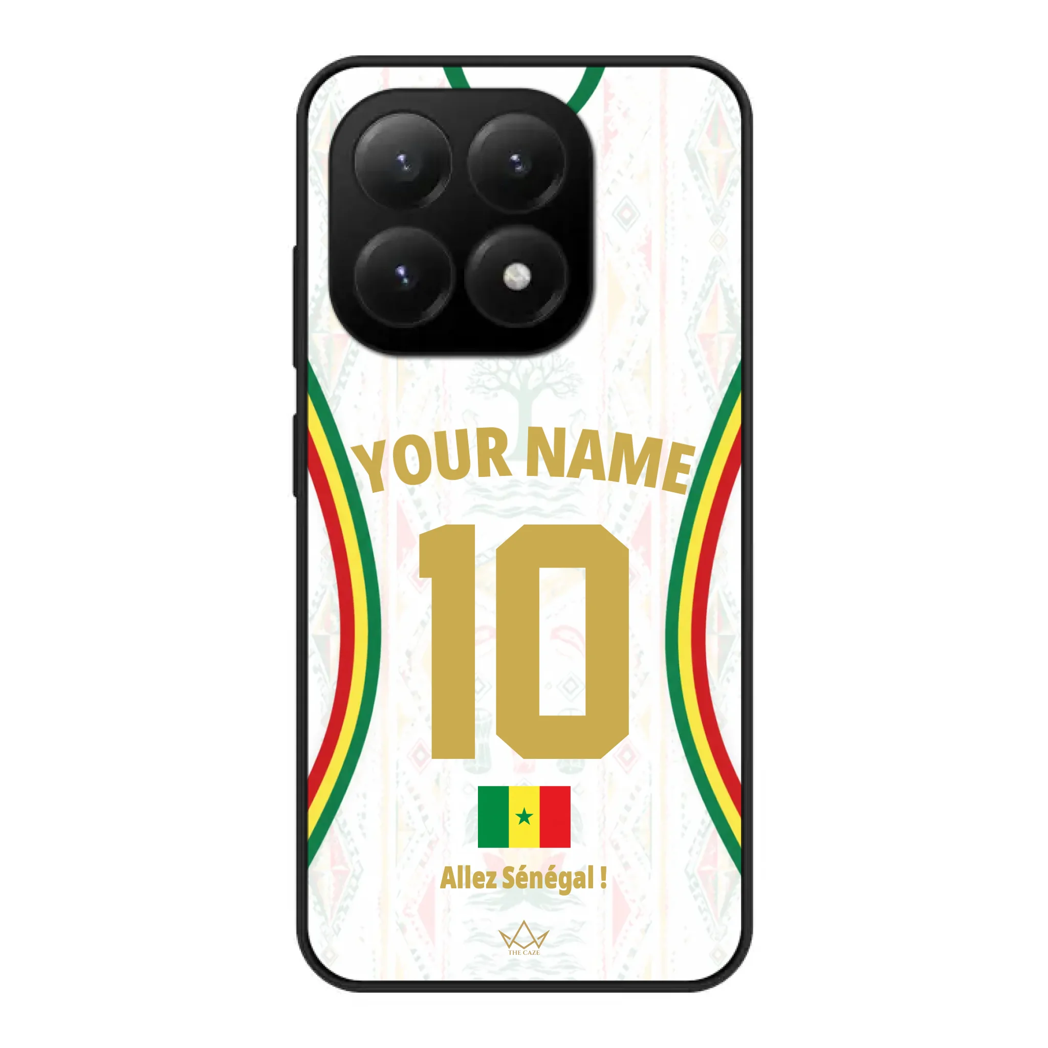 Funda de teléfono personalizada de Senegal Copa Mundial 2026