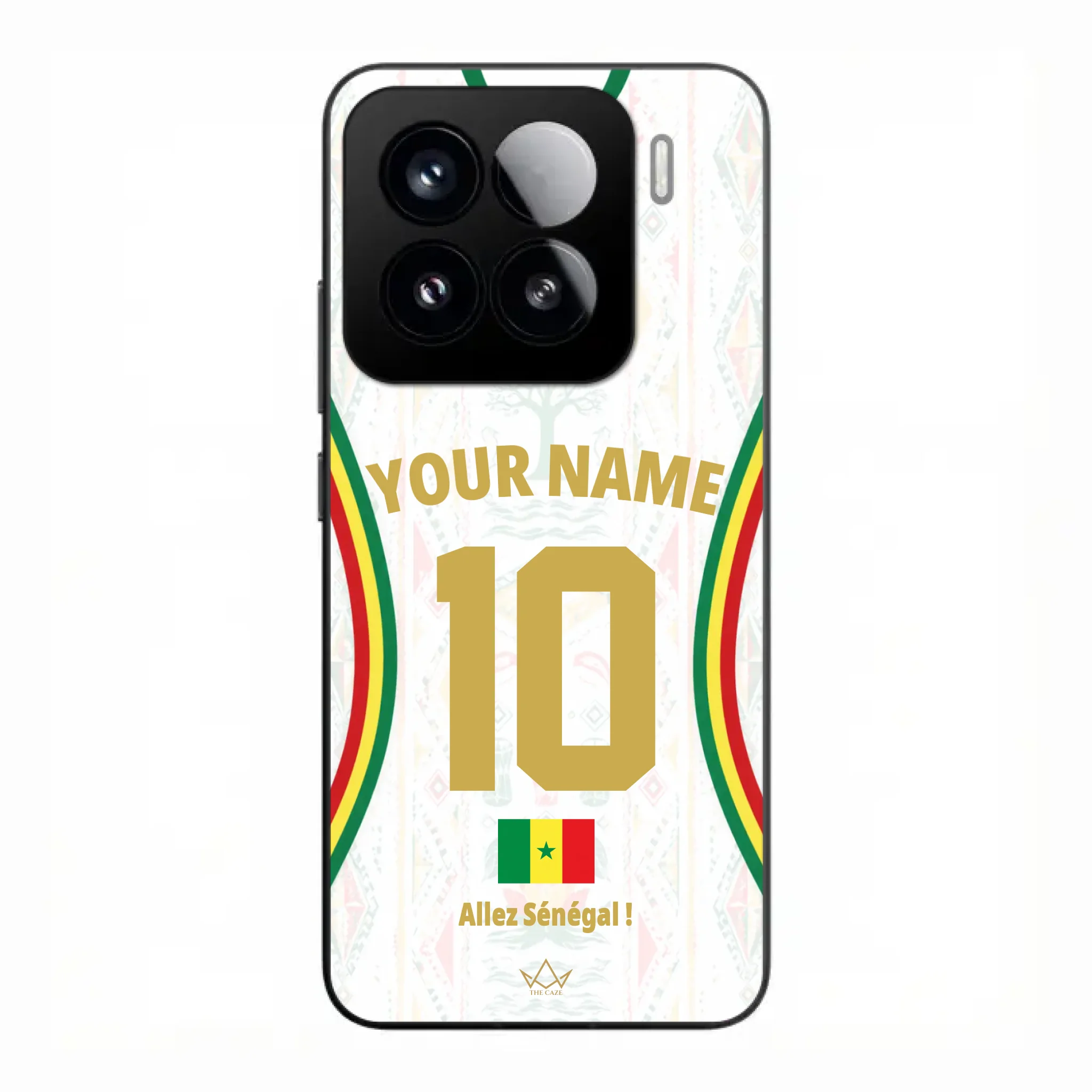 Funda de teléfono personalizada de Senegal Copa Mundial 2026