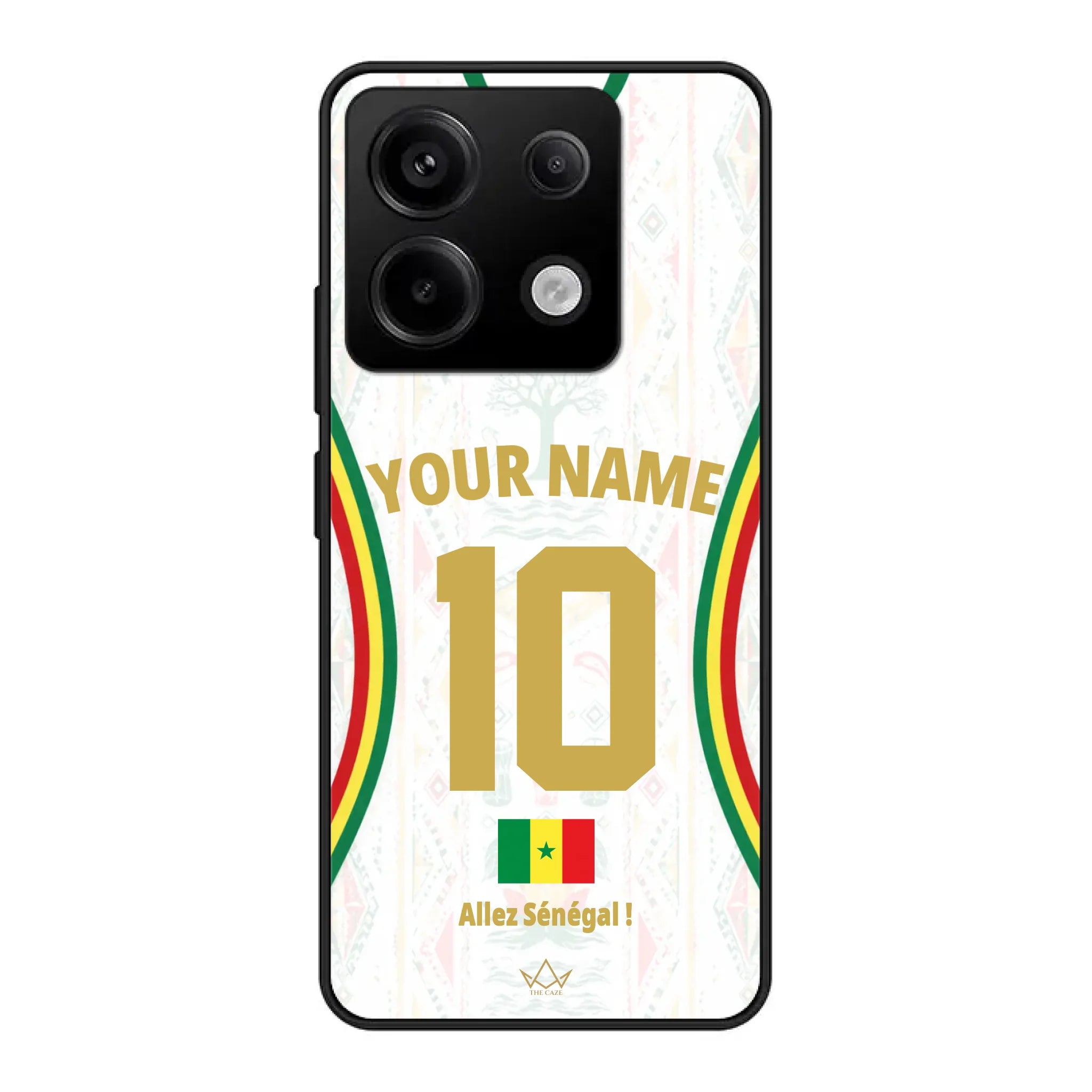 Funda de teléfono personalizada de Senegal Copa Mundial 2026