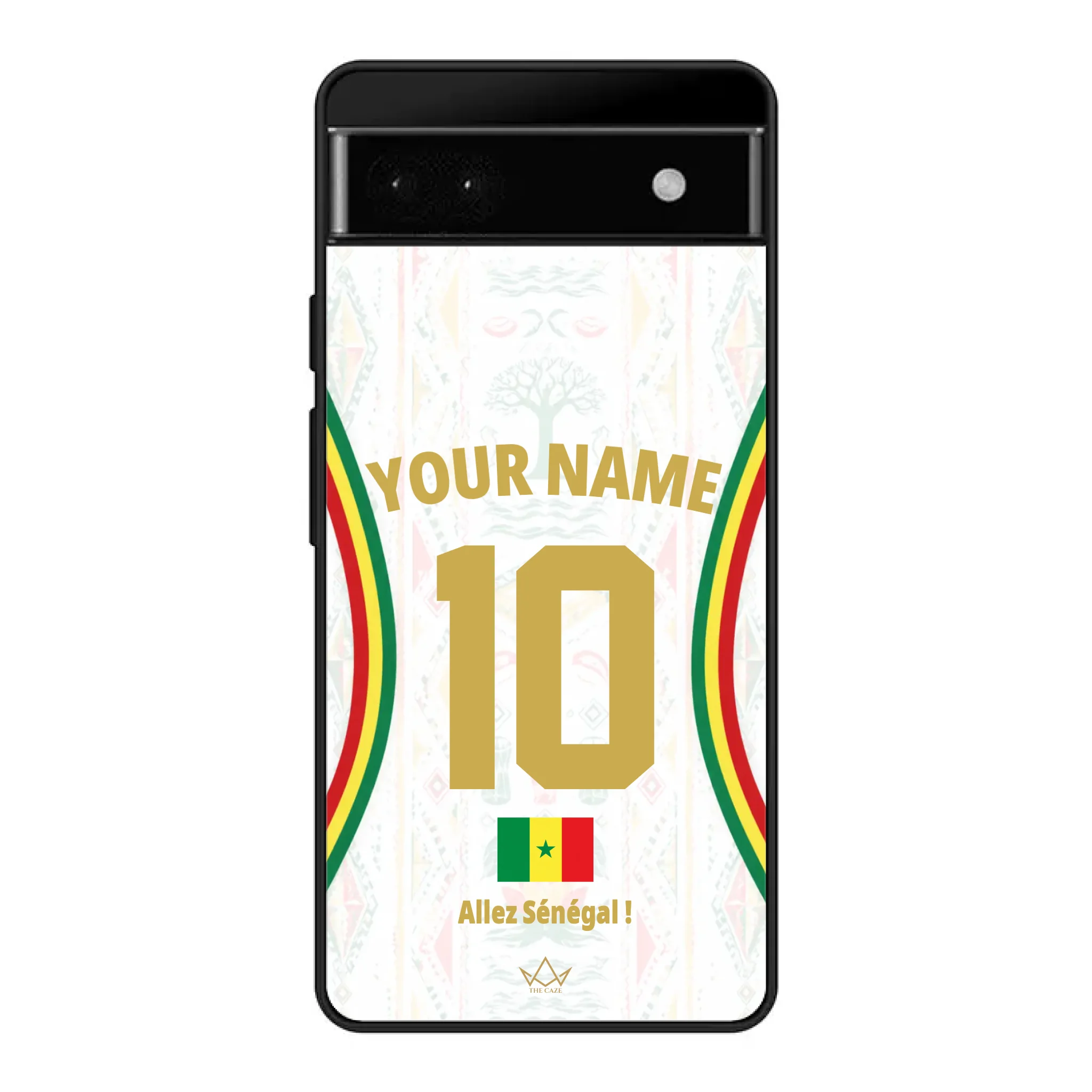 Funda de teléfono personalizada de Senegal Copa Mundial 2026