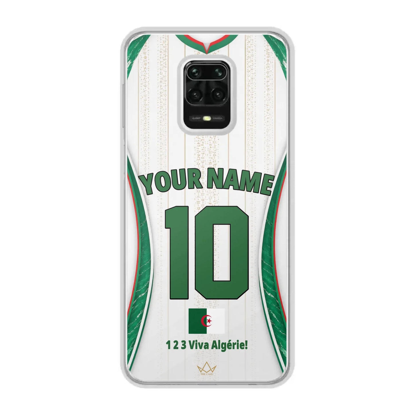 Coque de téléphone personnalisée Algérie Coupe du Monde 2026