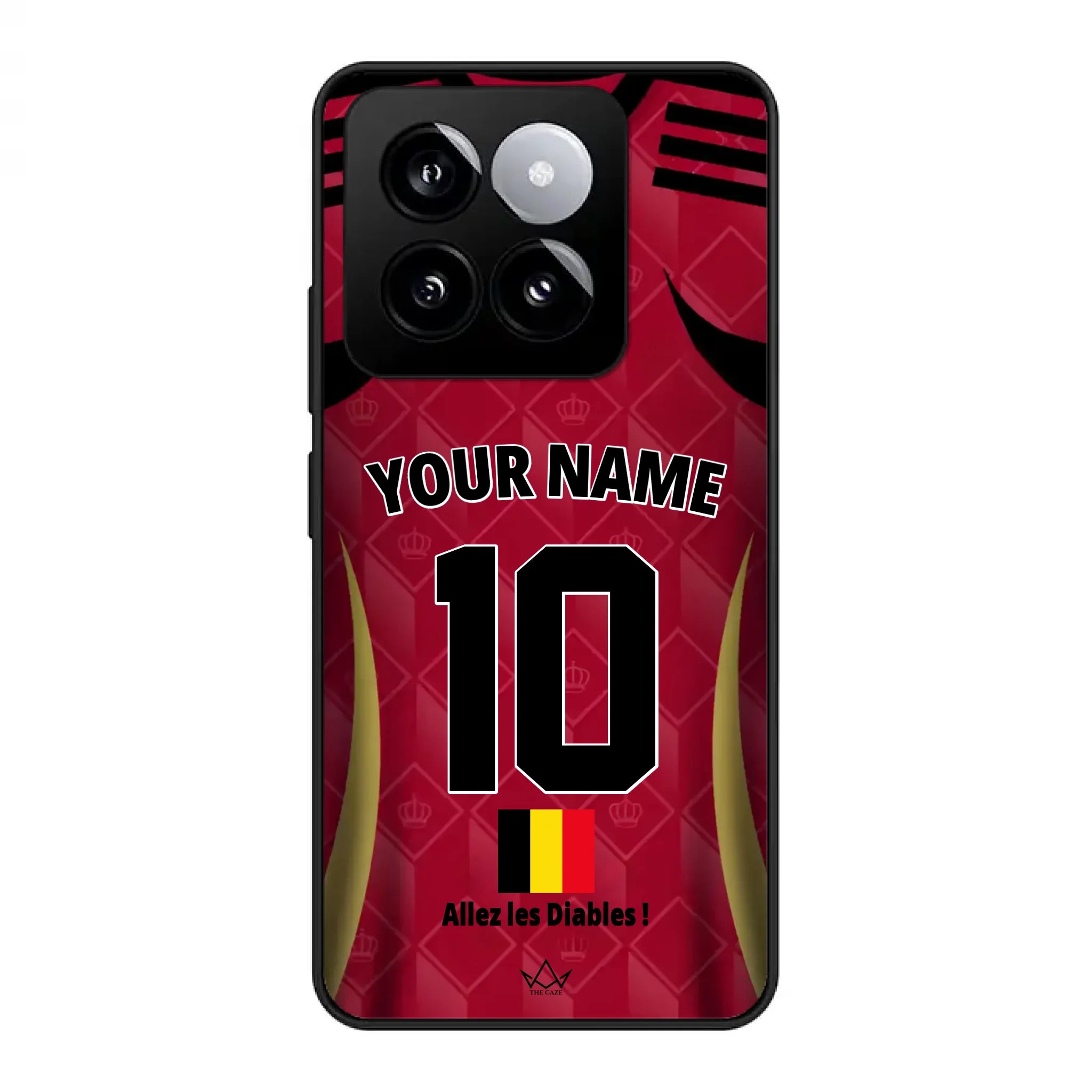 Custom Belgium World Cup 2026 Phone Case