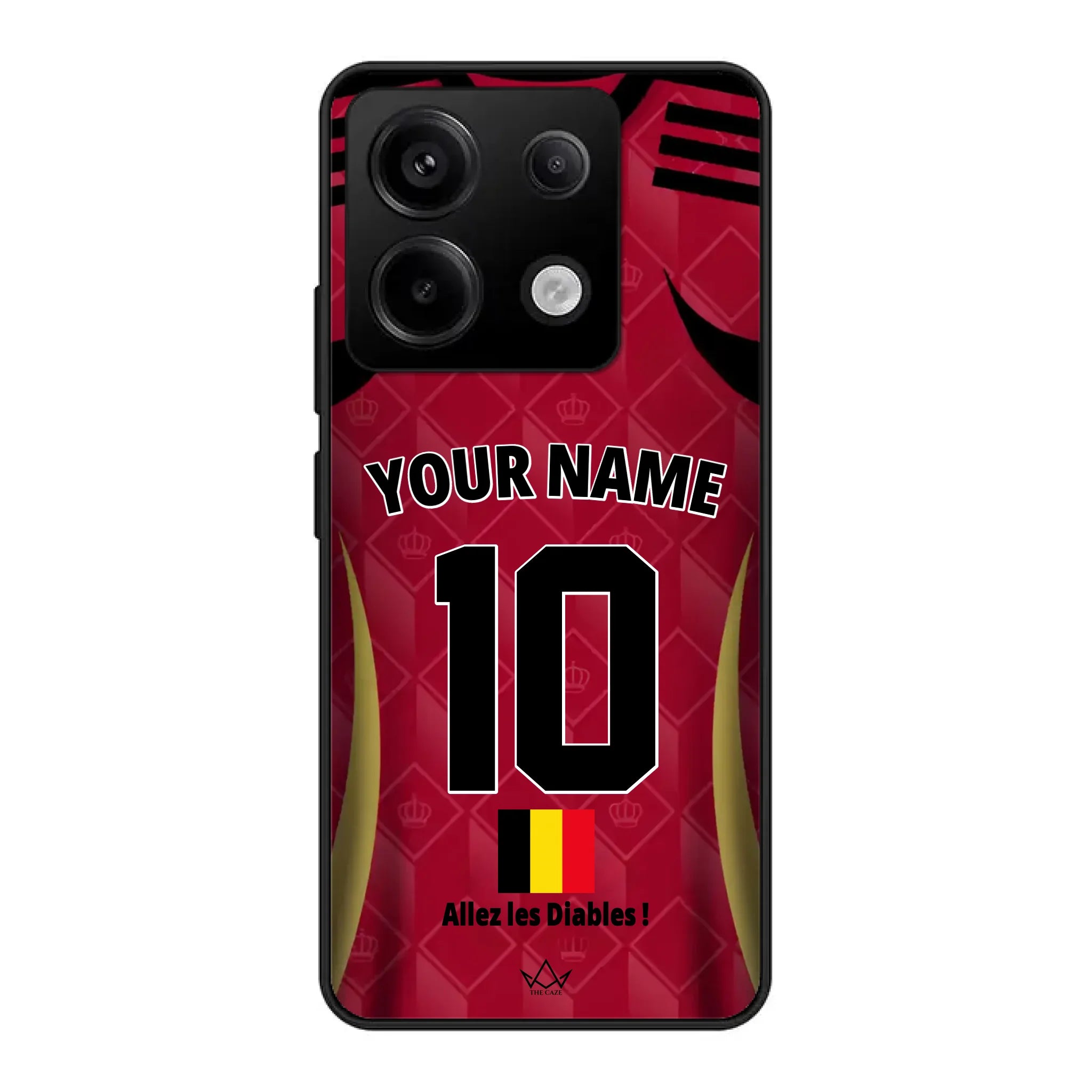 Custom Belgium World Cup 2026 Phone Case