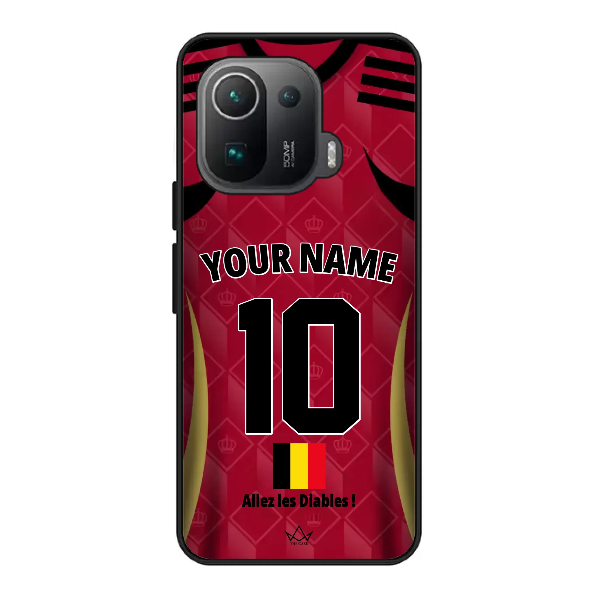 Custom Belgium World Cup 2026 Phone Case