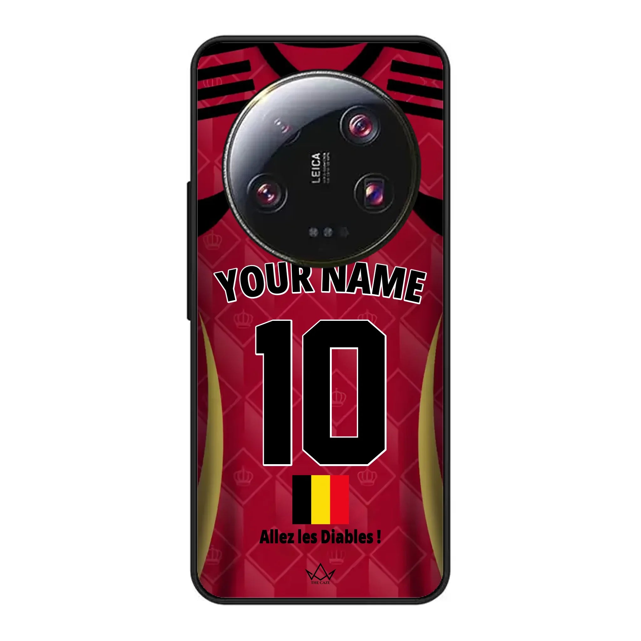 Custom Belgium World Cup 2026 Phone Case