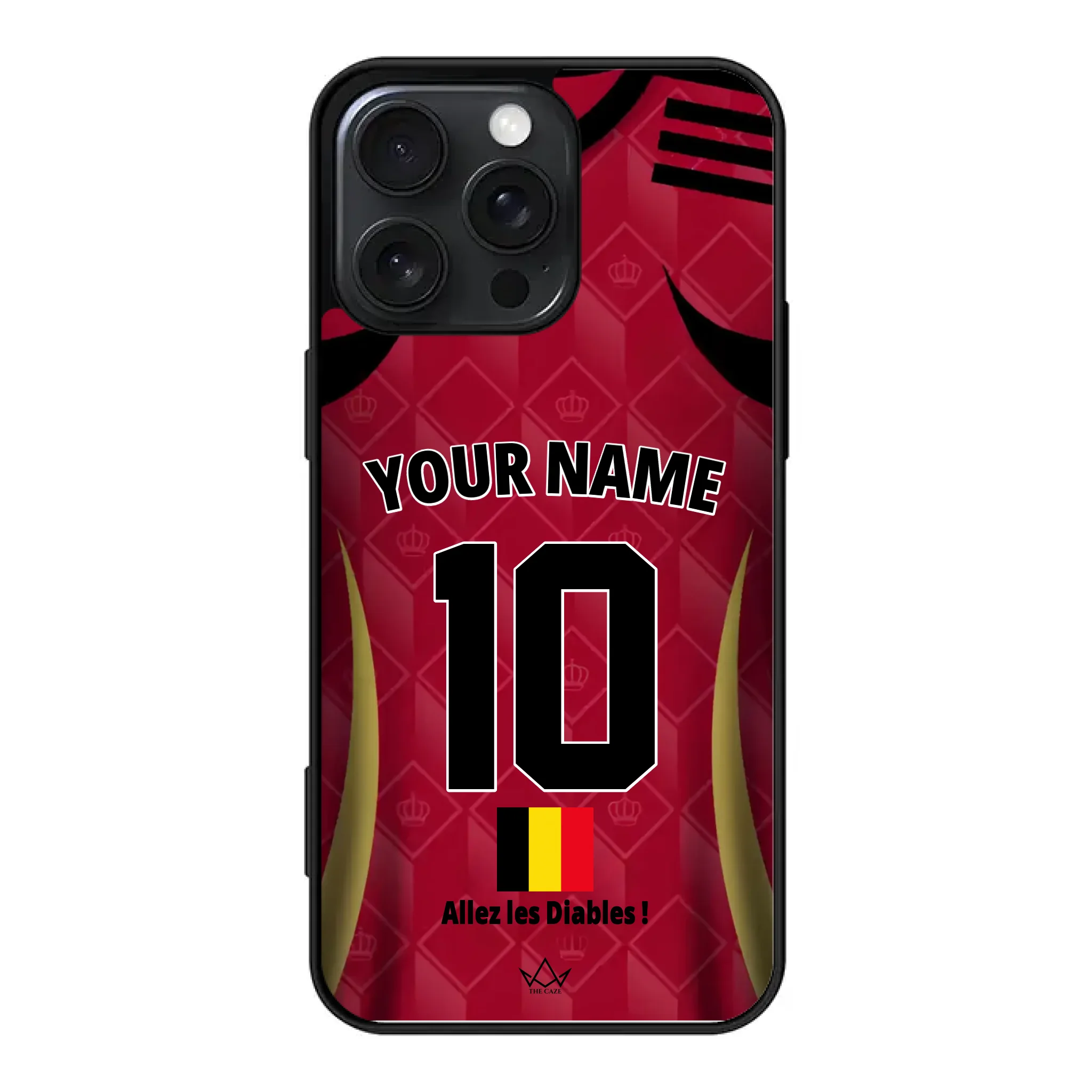 Custom Belgium World Cup 2026 Phone Case
