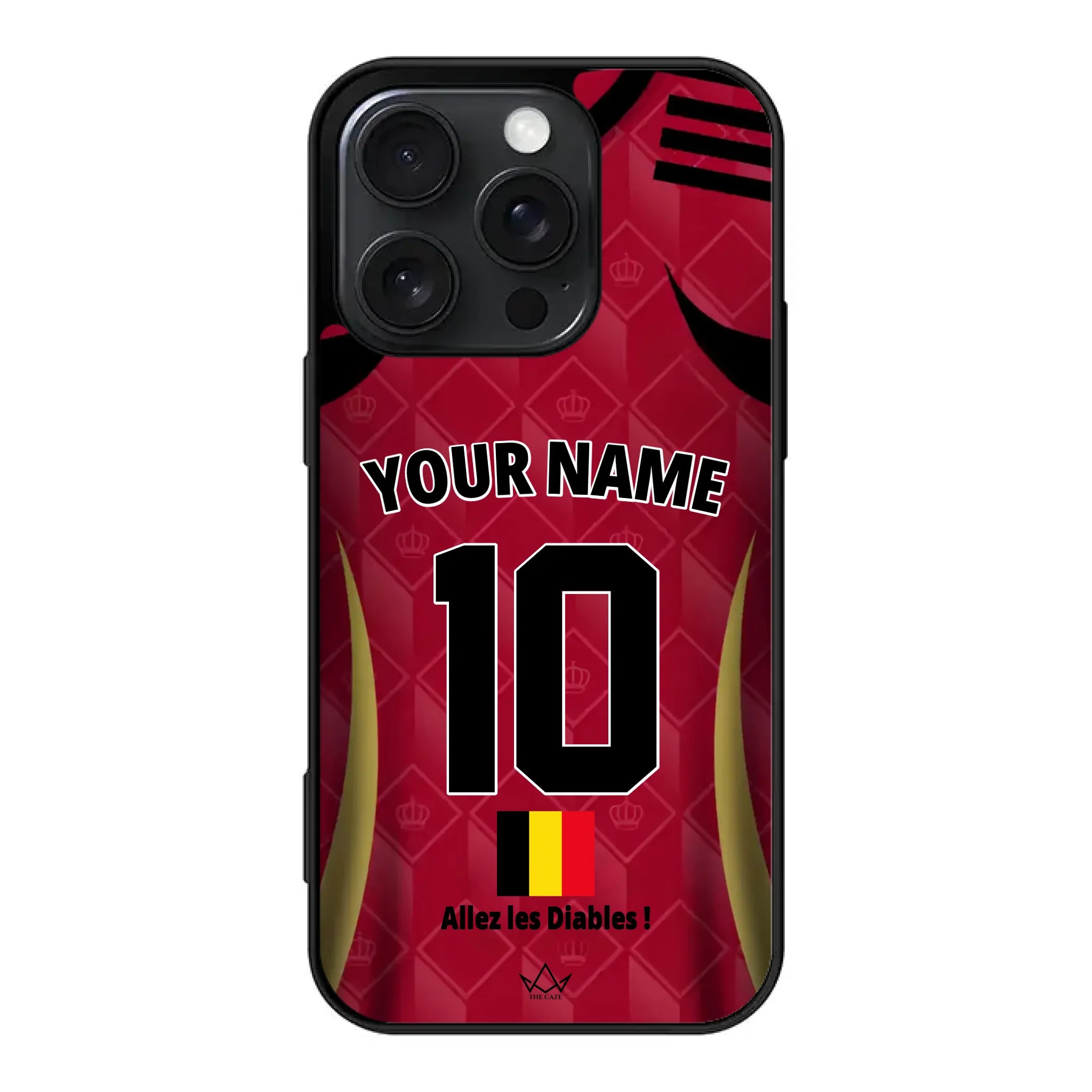 Custom Belgium World Cup 2026 Phone Case