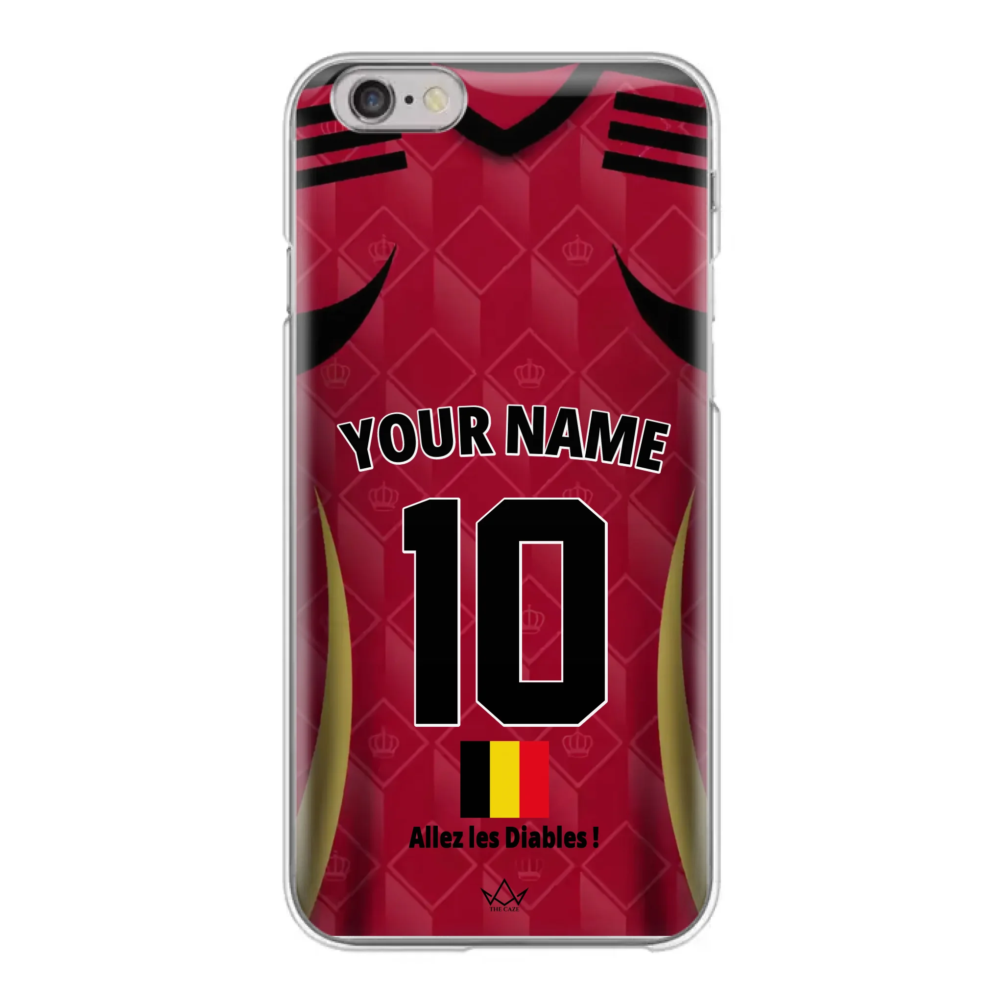 Custom Belgium World Cup 2026 Phone Case