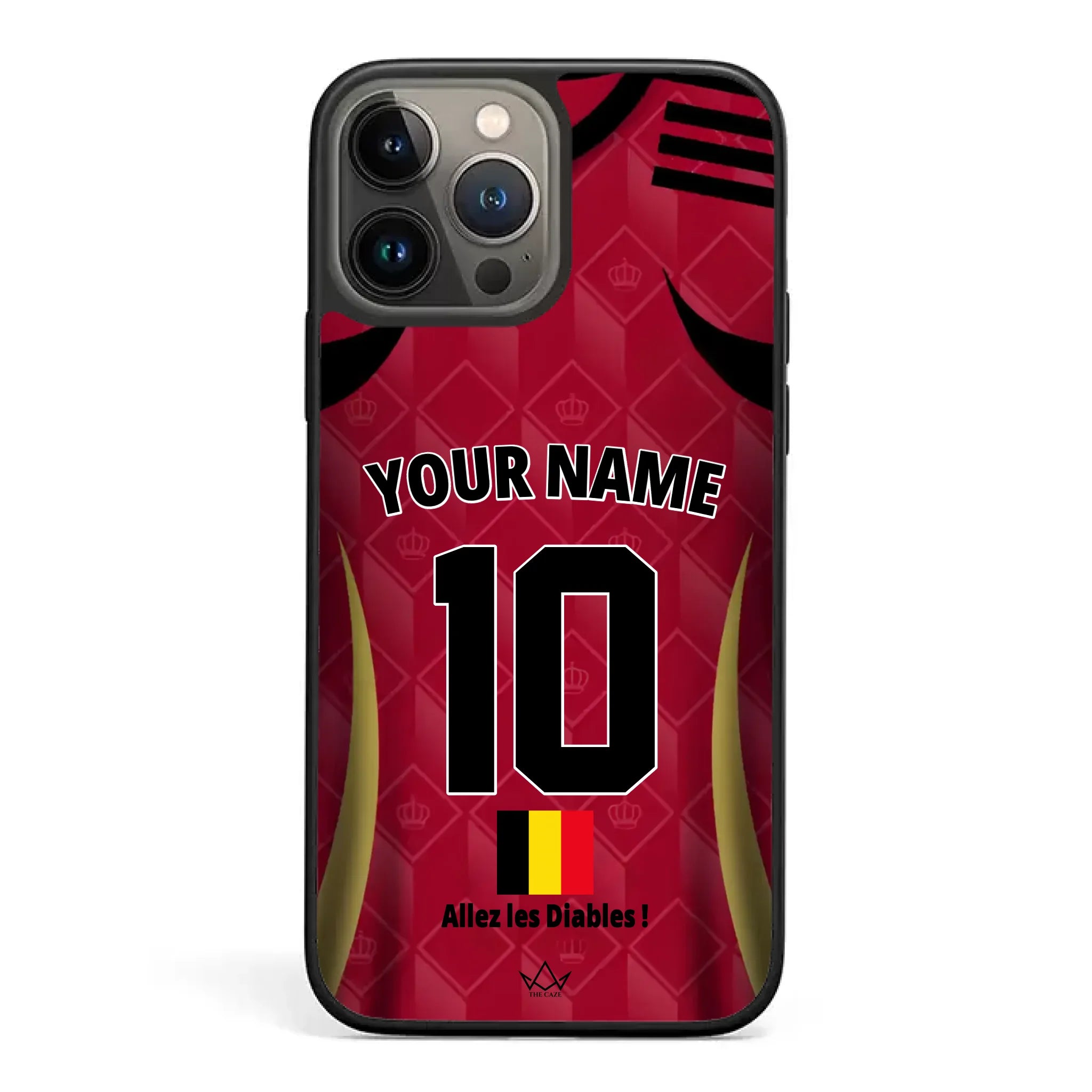 Custom Belgium World Cup 2026 Phone Case