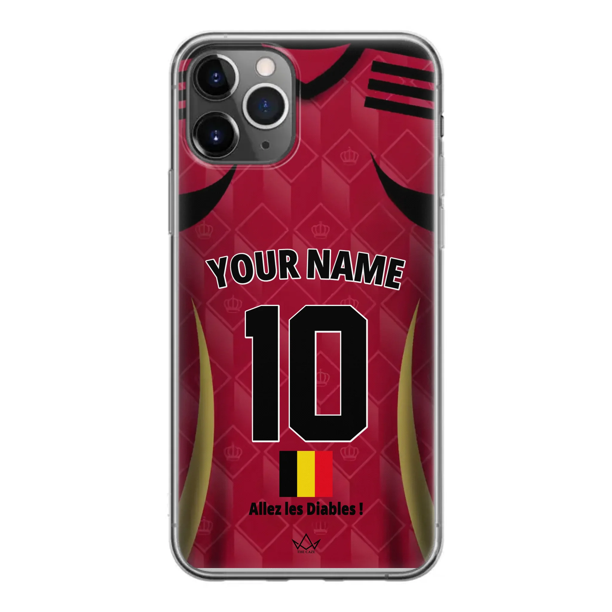 Custom Belgium World Cup 2026 Phone Case