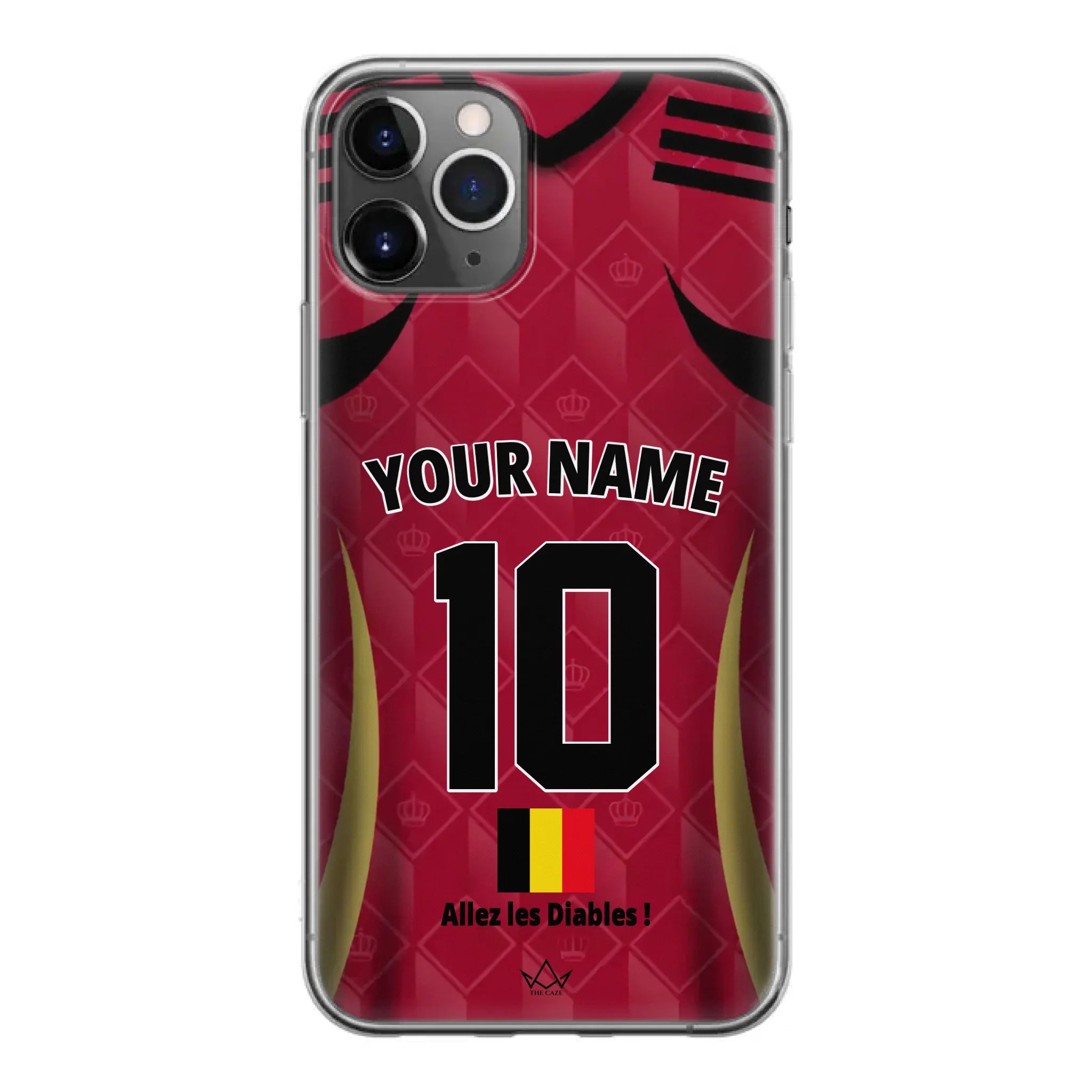 Custom Belgium World Cup 2026 Phone Case