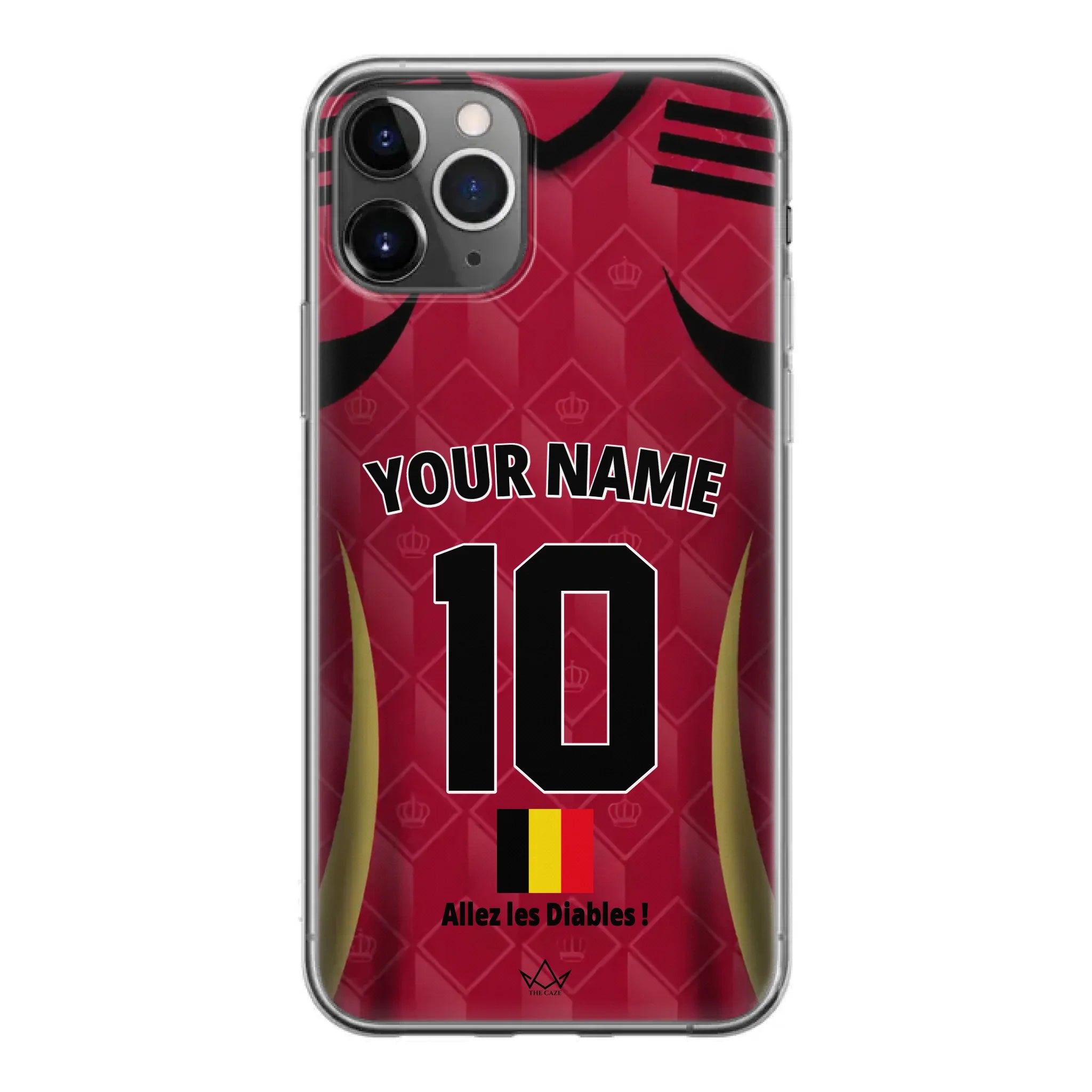 Custom Belgium World Cup 2026 Phone Case