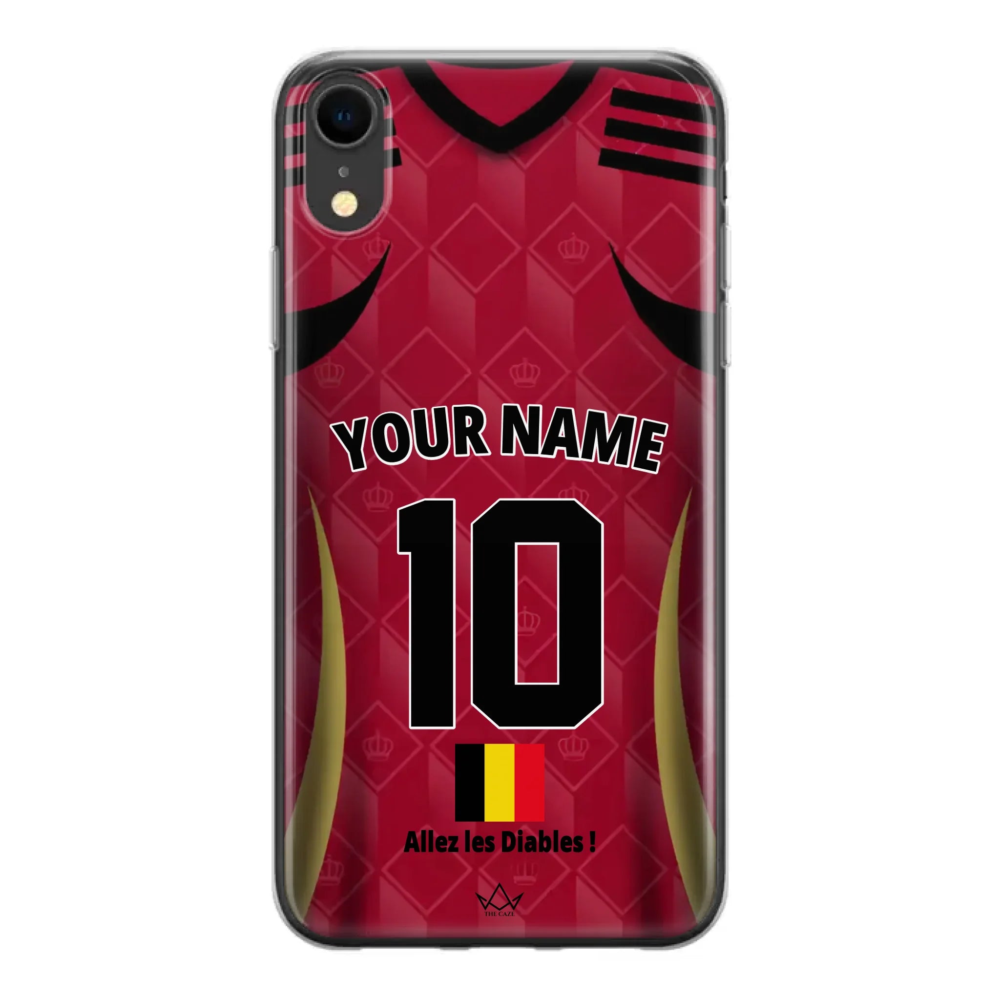 Custom Belgium World Cup 2026 Phone Case
