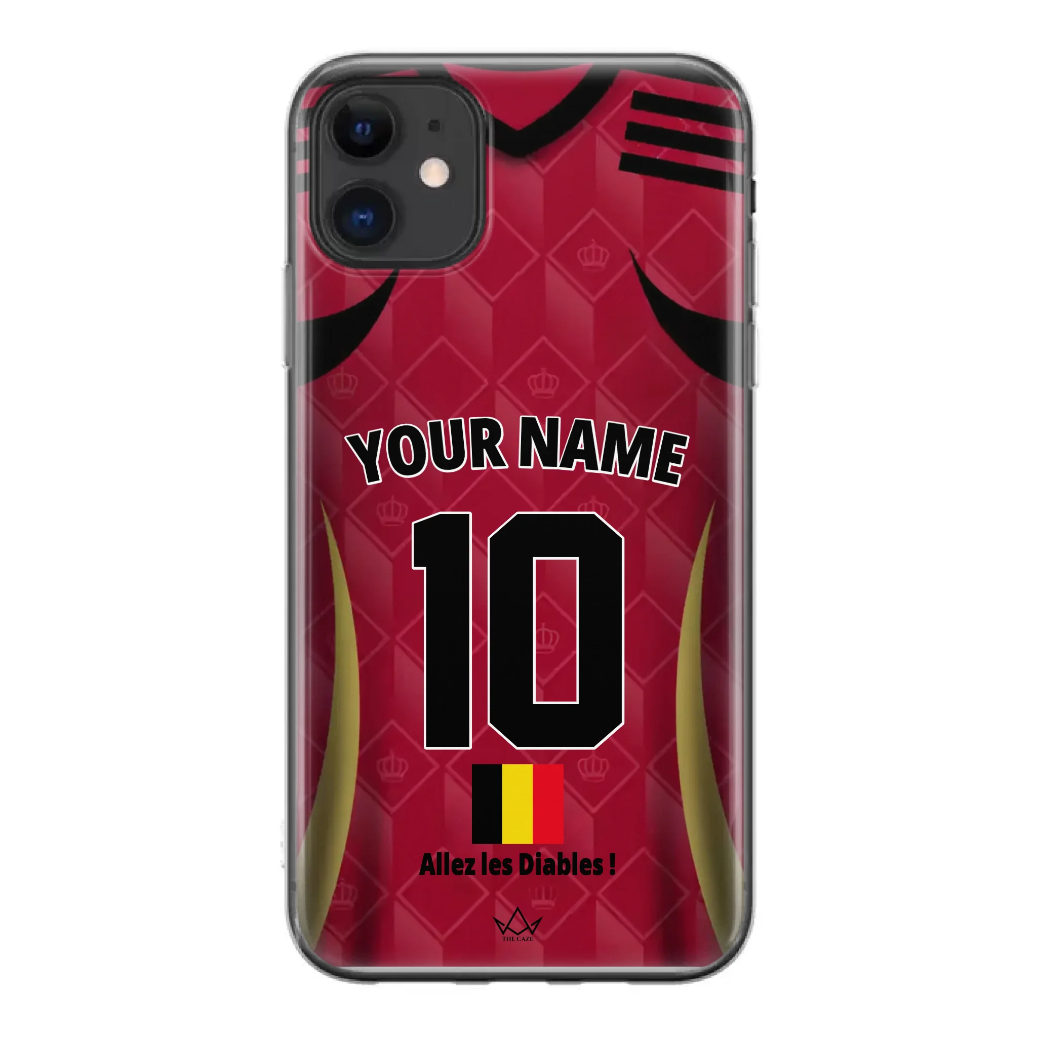 Custom Belgium World Cup 2026 Phone Case