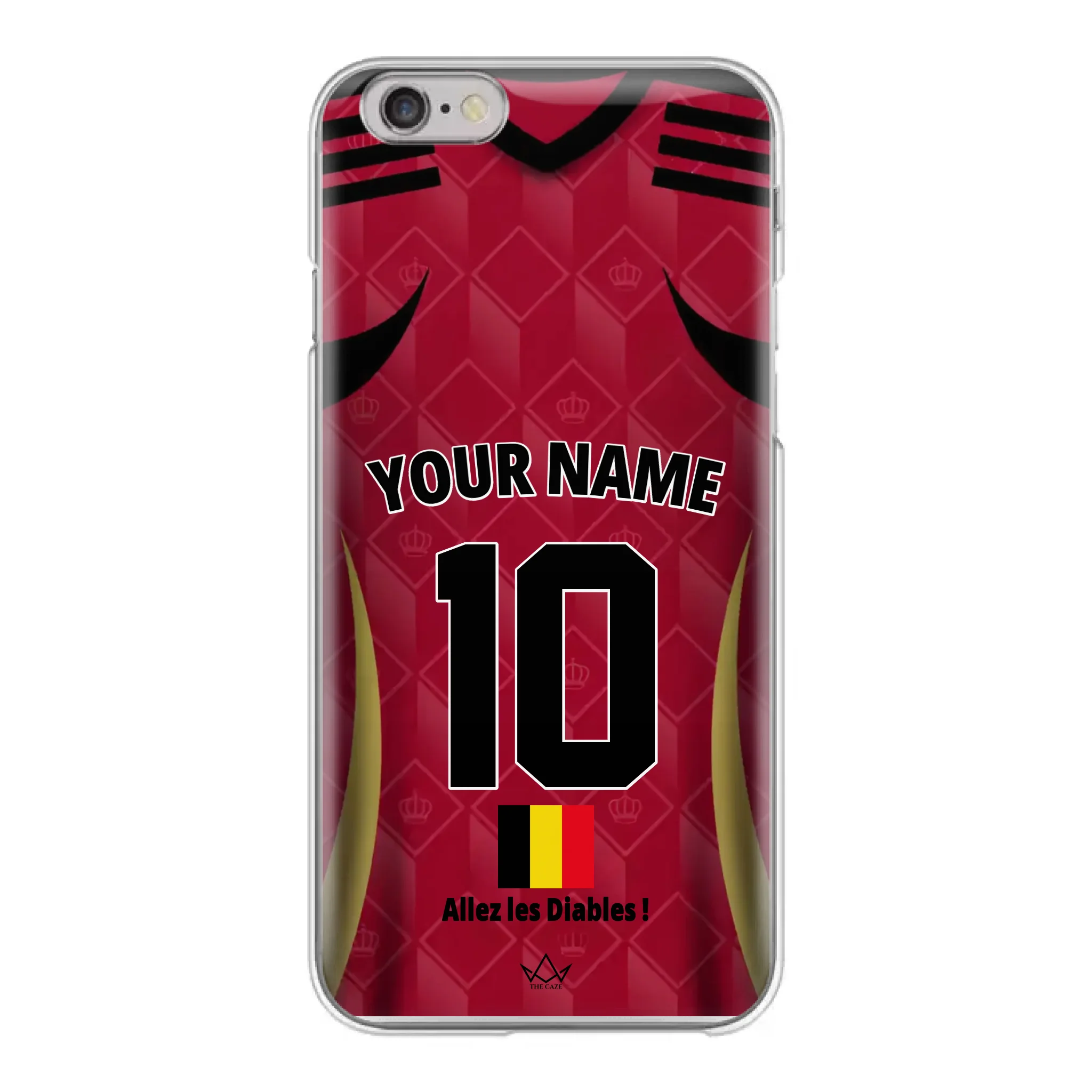 Custom Belgium World Cup 2026 Phone Case