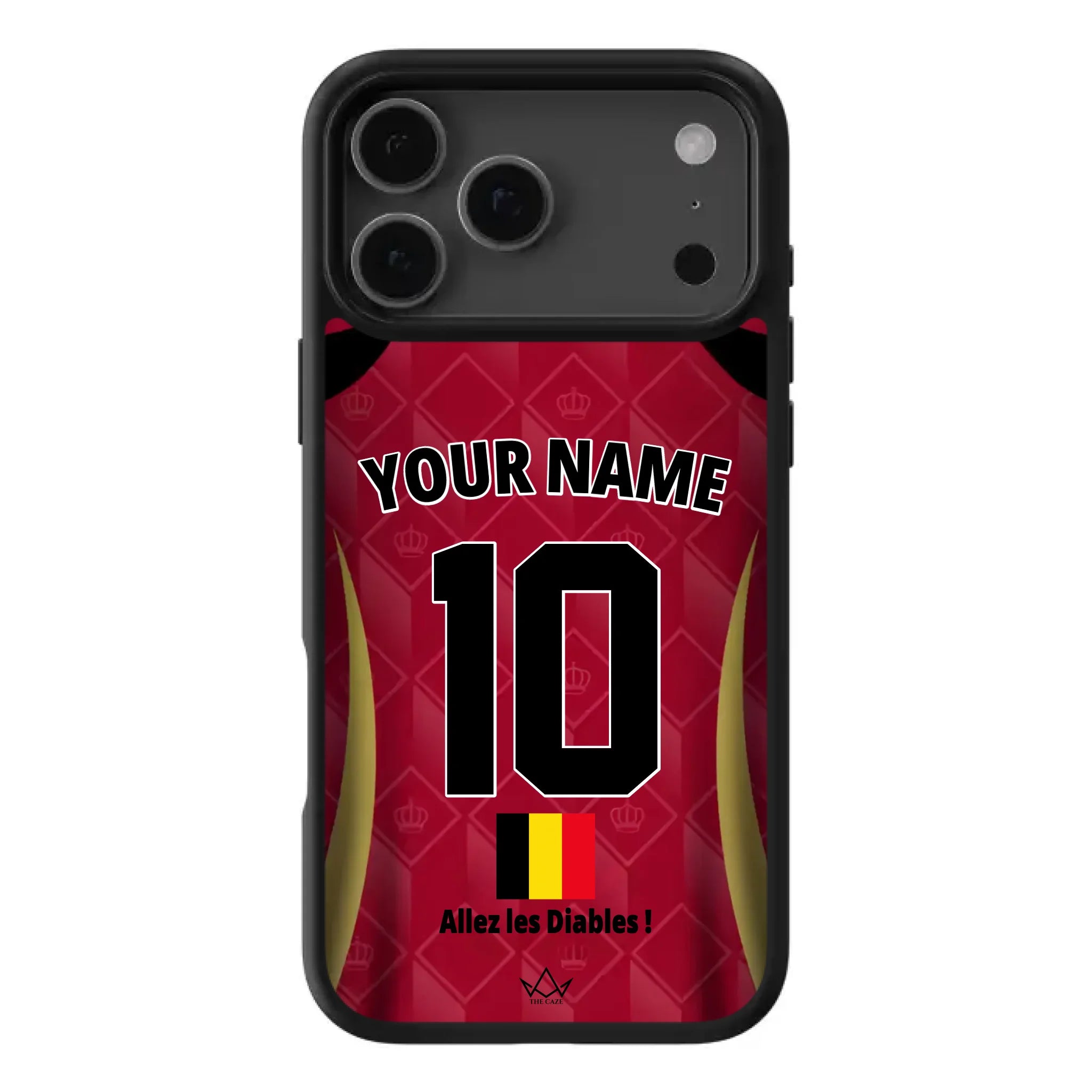 Custom Belgium World Cup 2026 Phone Case