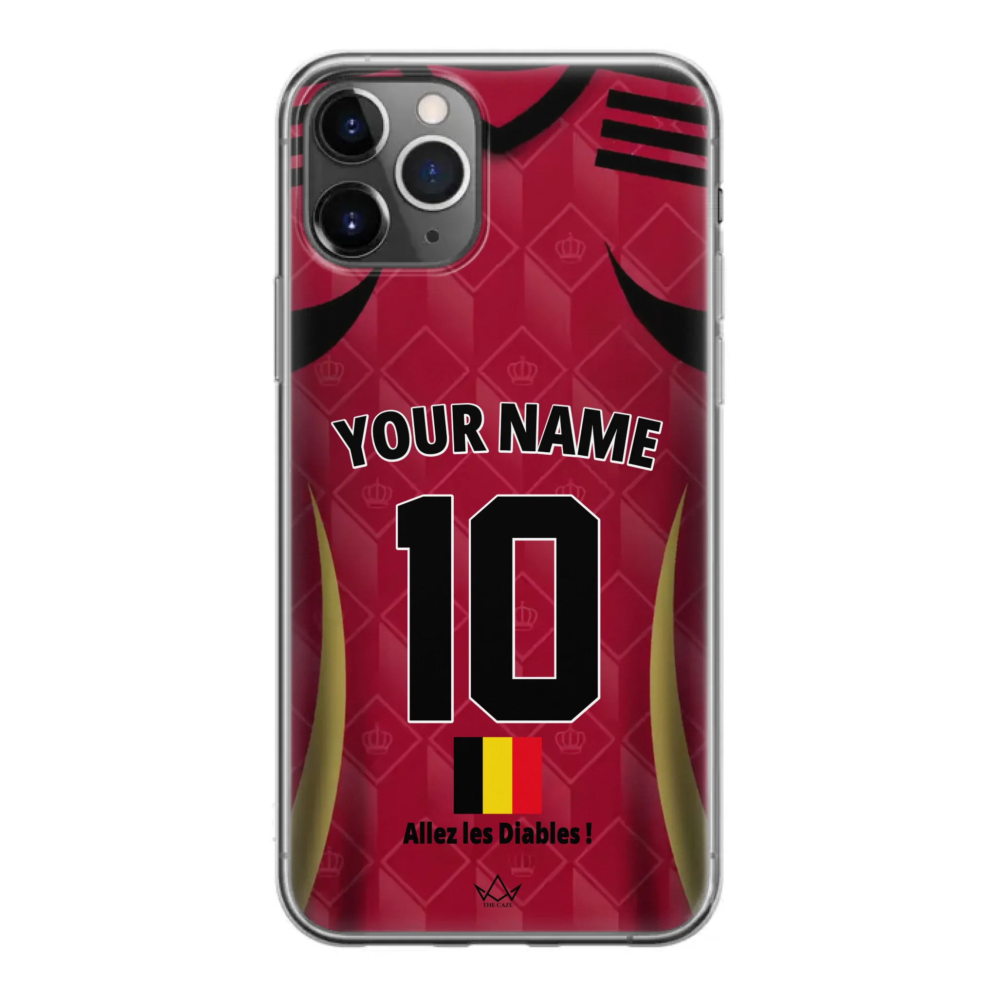 Custom Belgium World Cup 2026 Phone Case