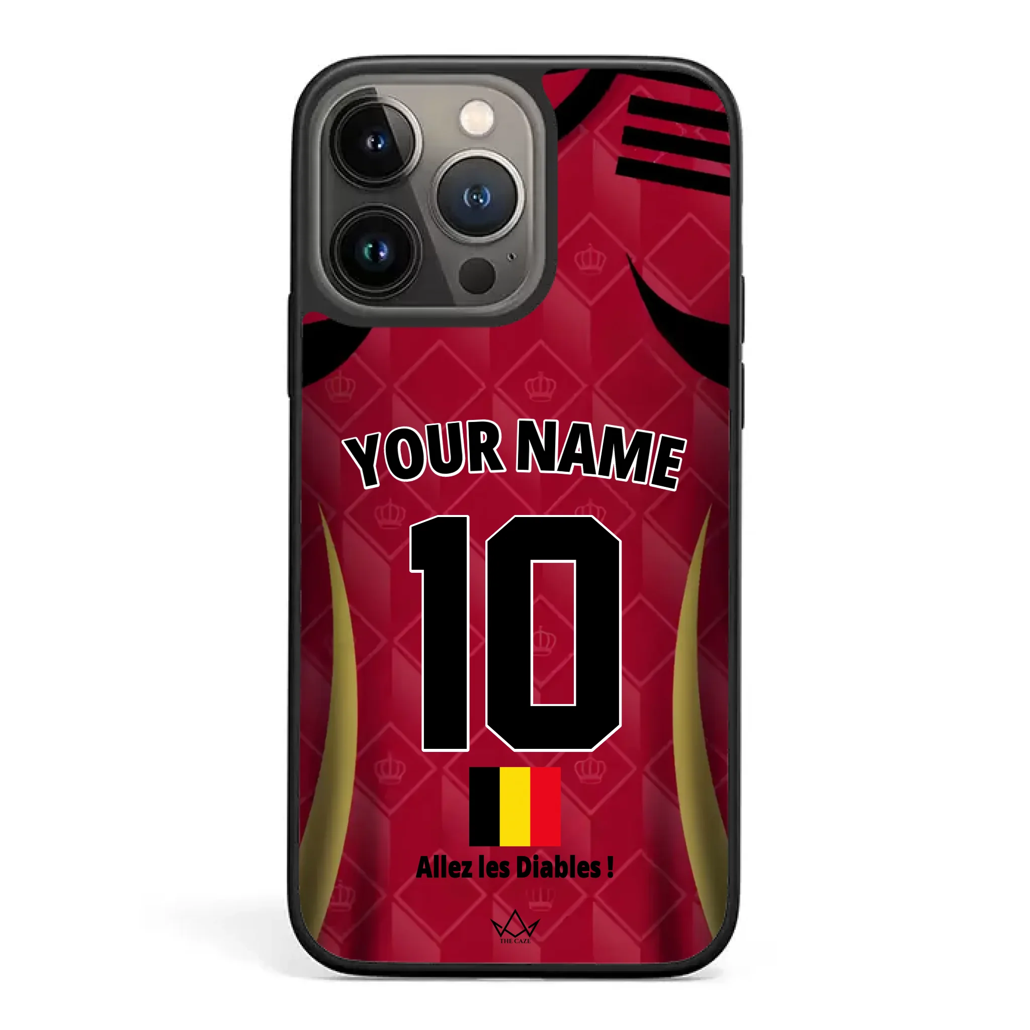 Custom Belgium World Cup 2026 Phone Case