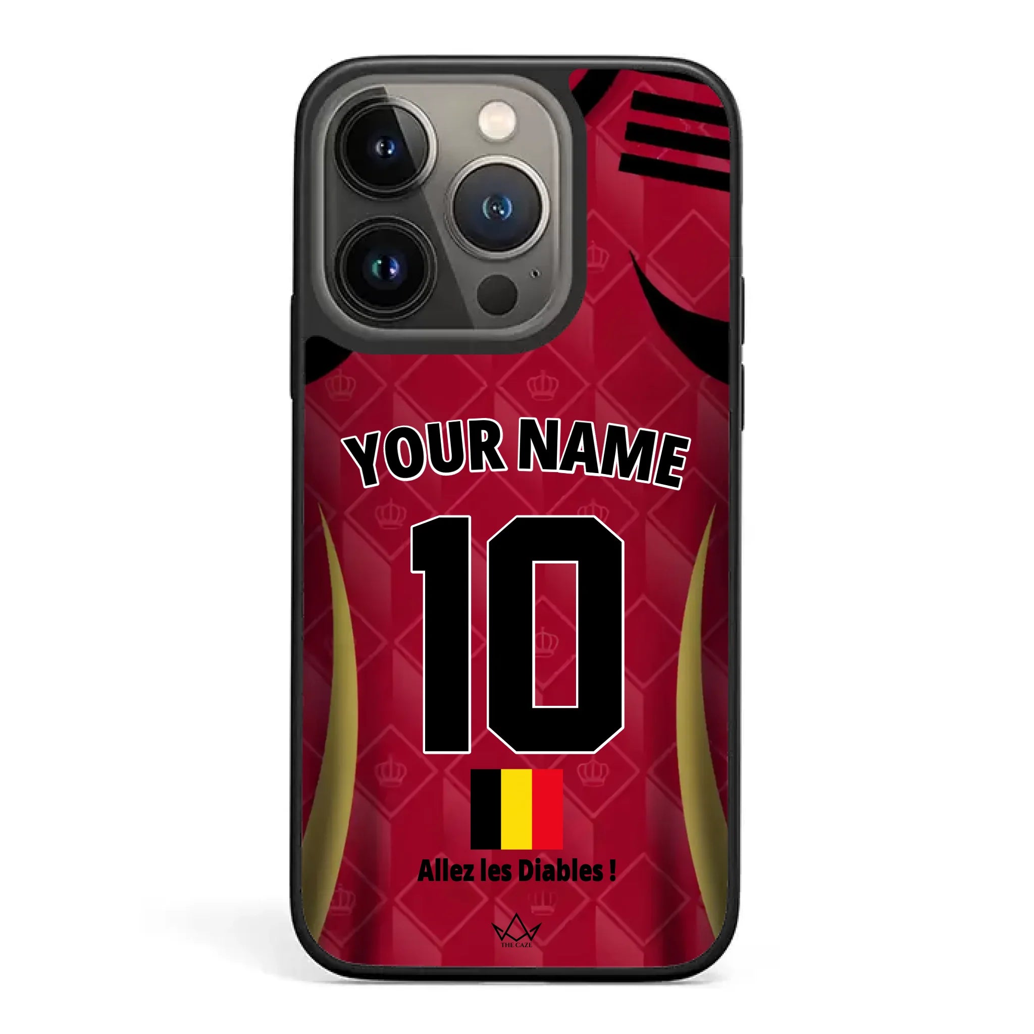 Custom Belgium World Cup 2026 Phone Case