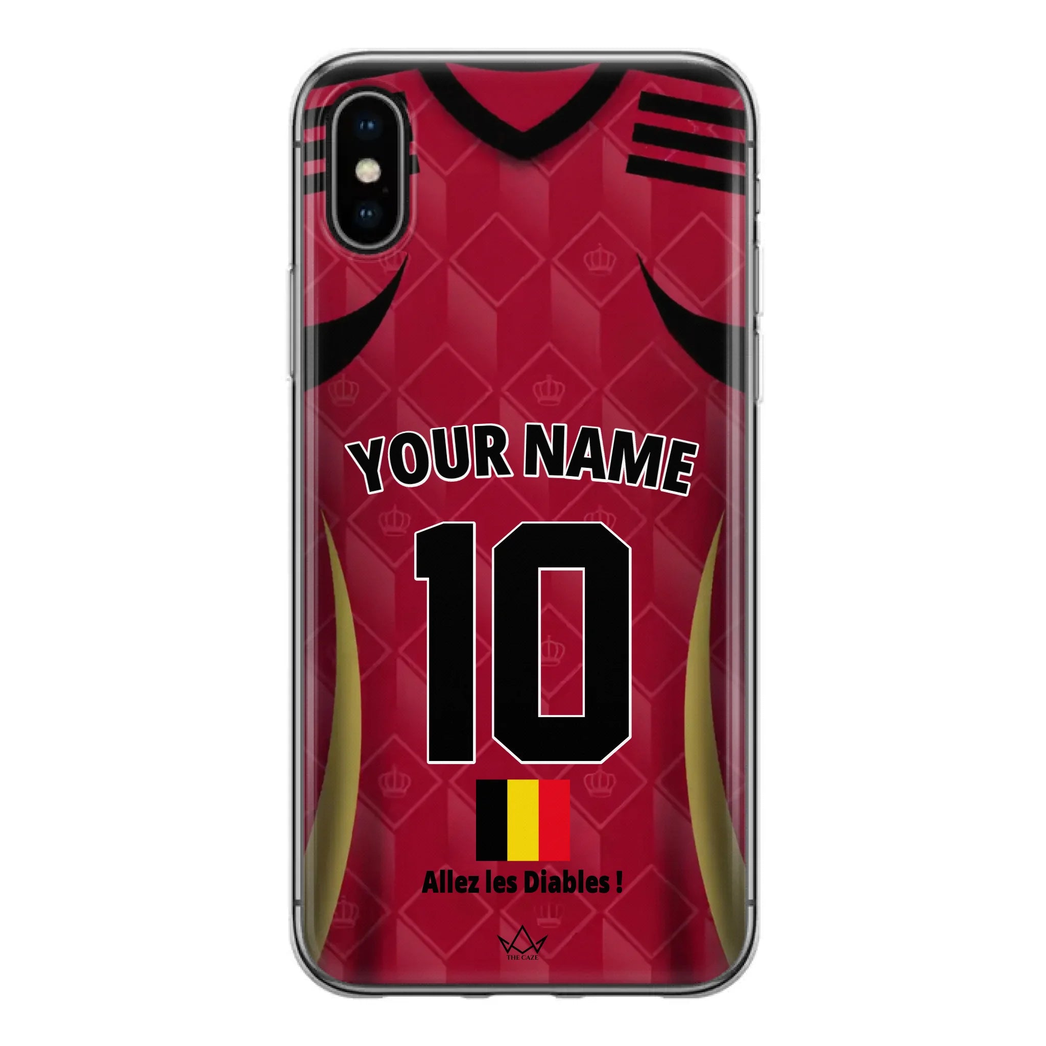 Custom Belgium World Cup 2026 Phone Case