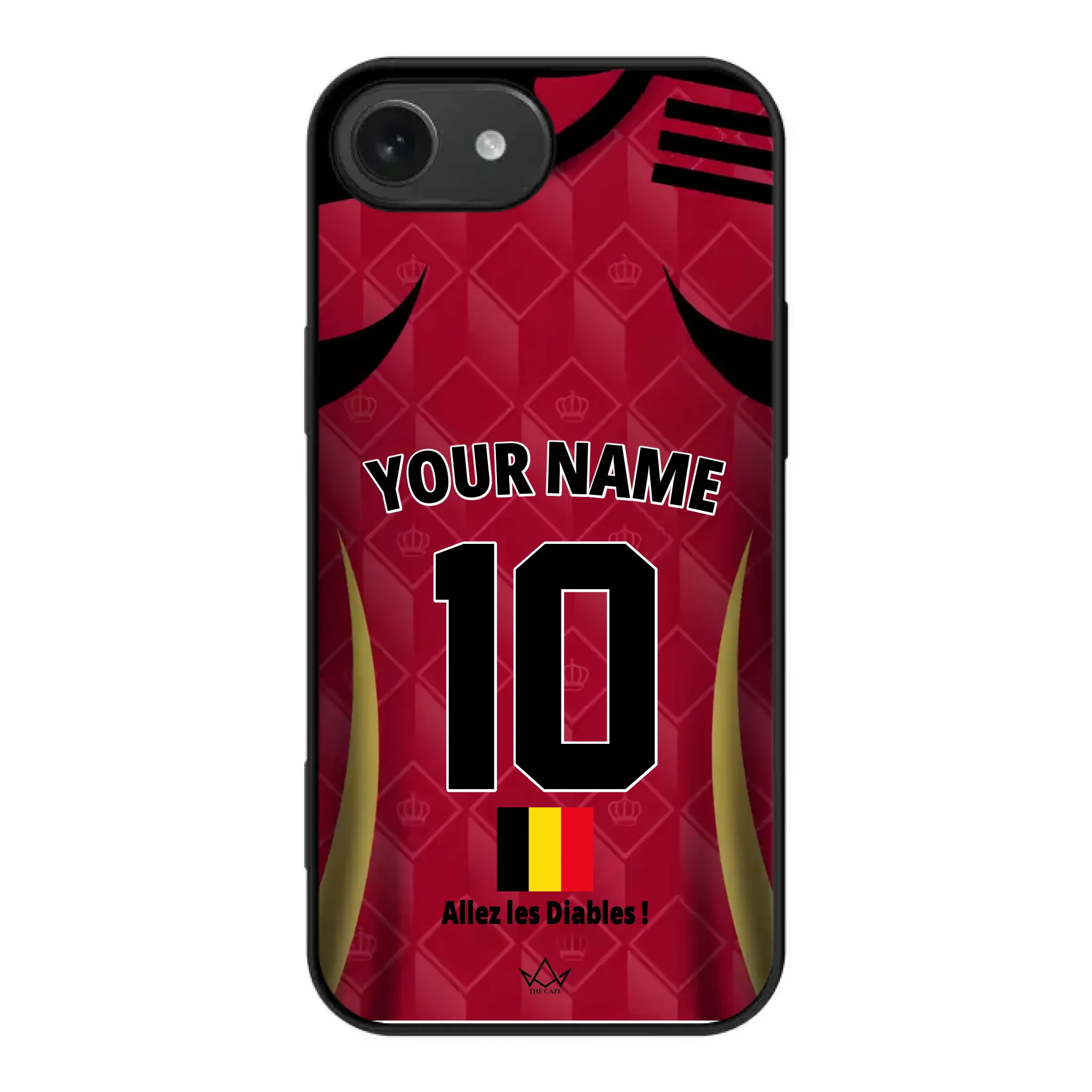 Custom Belgium World Cup 2026 Phone Case
