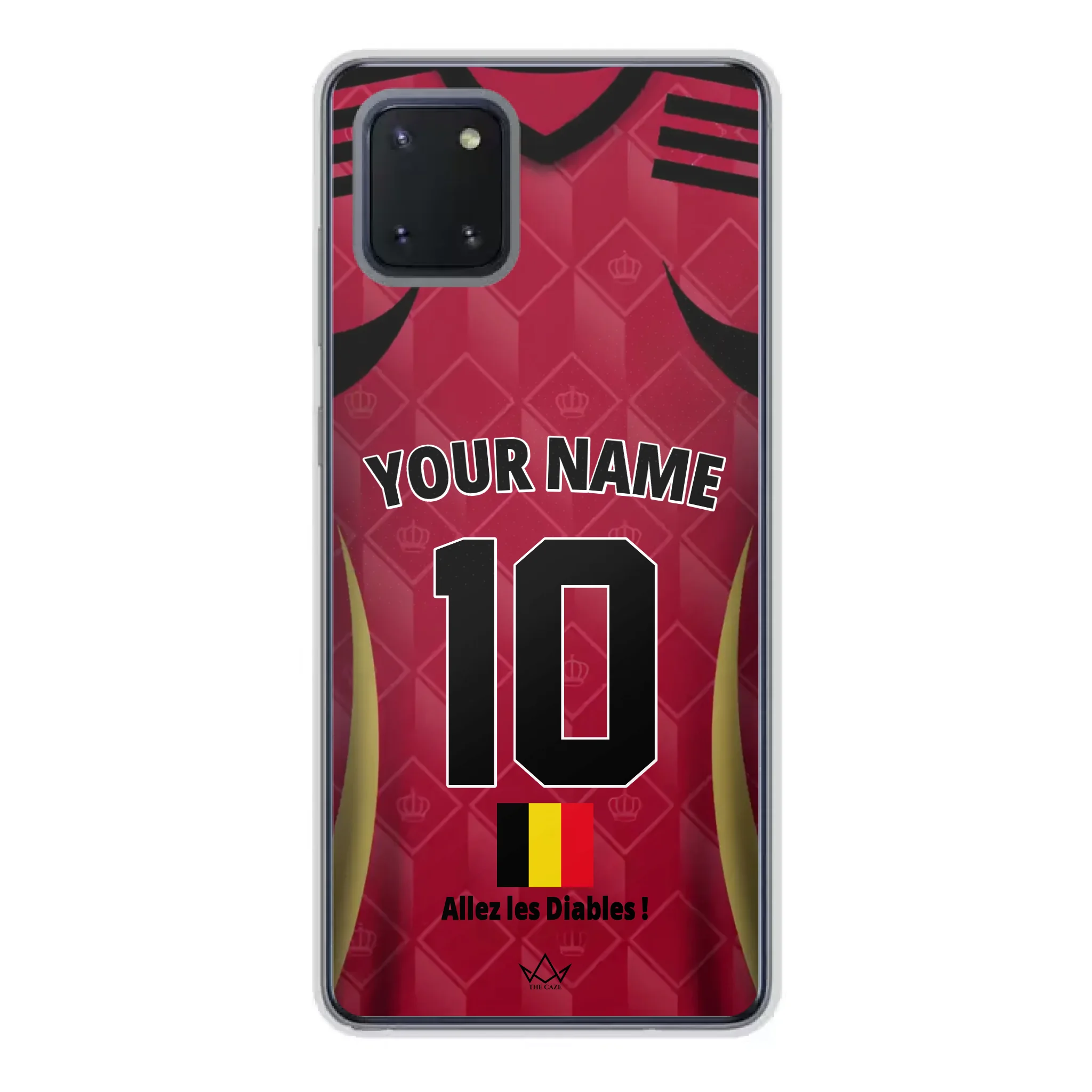 Custom Belgium World Cup 2026 Phone Case